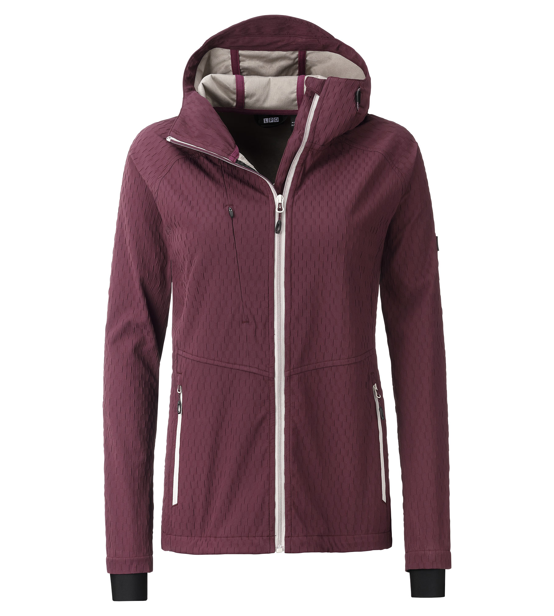 LPO Softshelljacke "Lia WMN" mit Kapuze auch in Großen Größen erhältlich