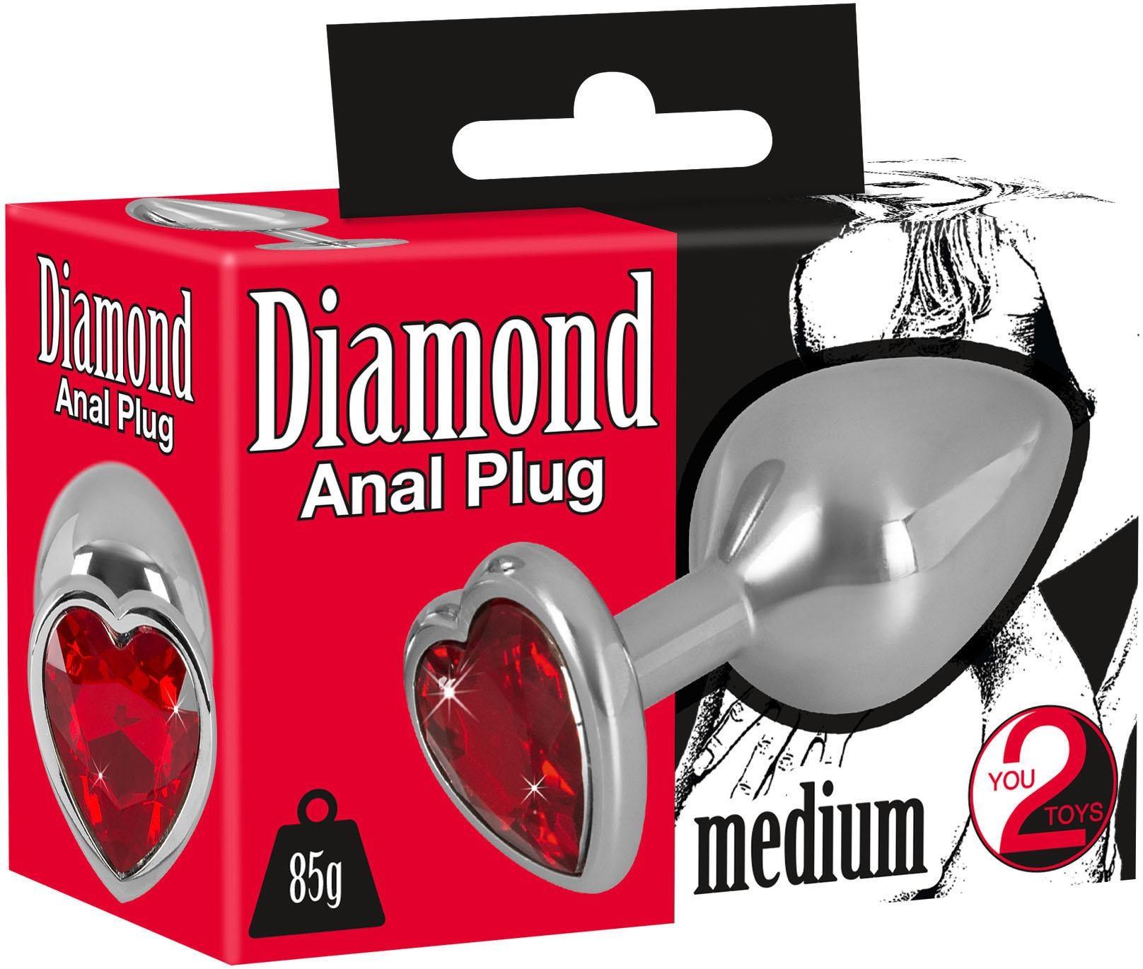 You2Toys Analplug »Diamond Anal Plug«, medium