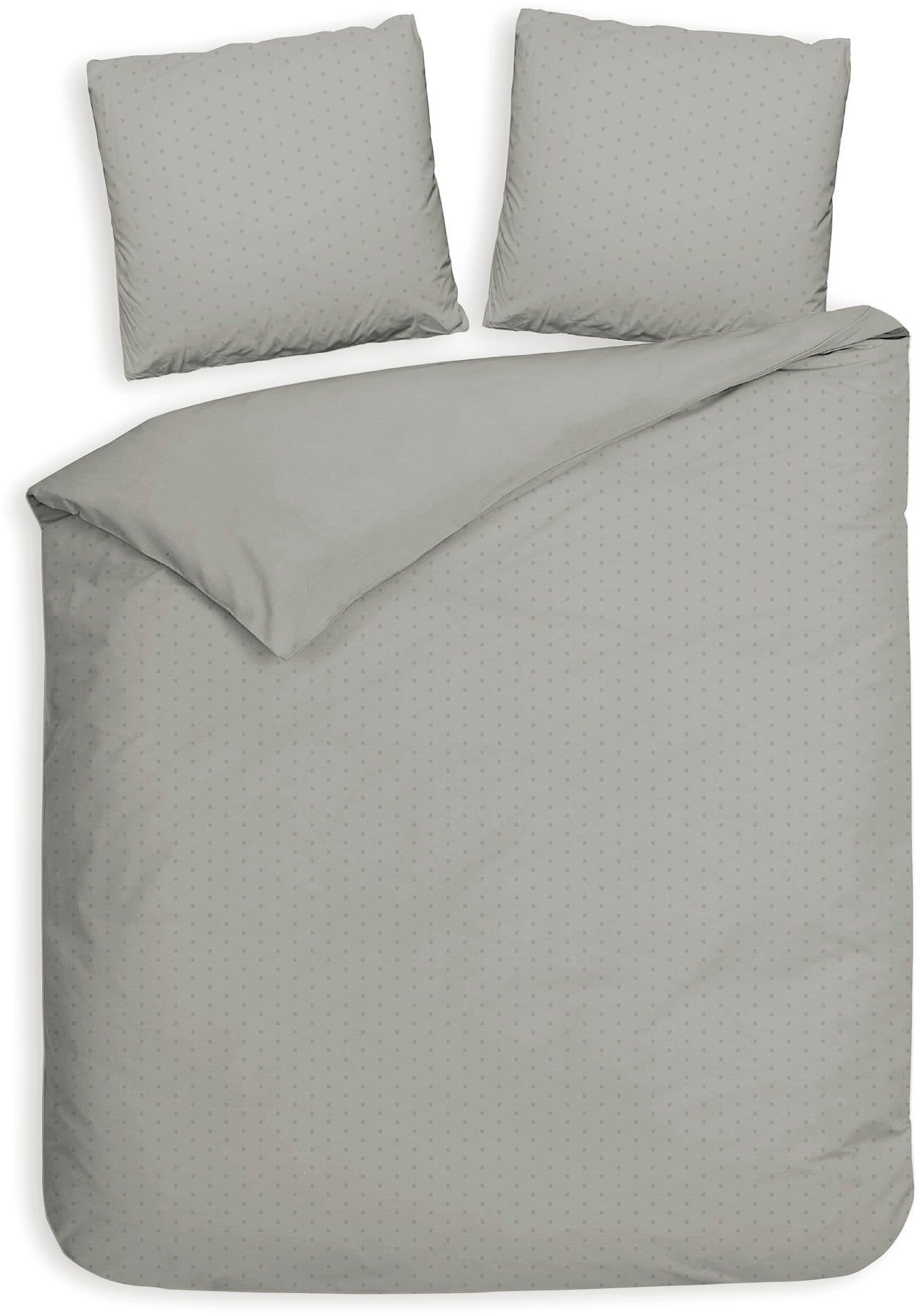 Heckett & Lane Bettwäsche "Punto" 3 Stk. gepunktet, 100% Baumwolle ab 135x2 günstig online kaufen