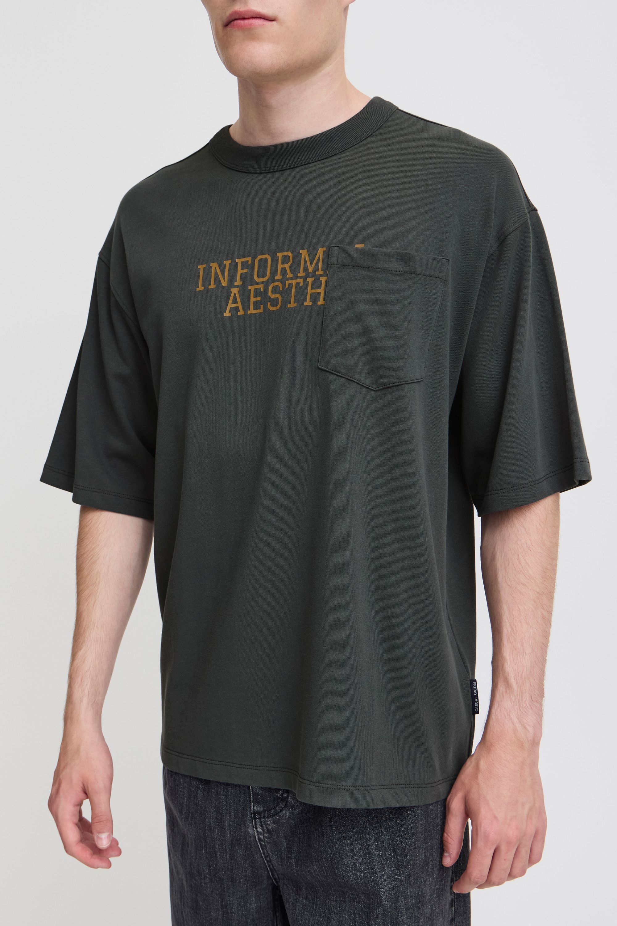 Casual Friday T-Shirt »T-Shirt CFTUE tee with print and chestpocket«