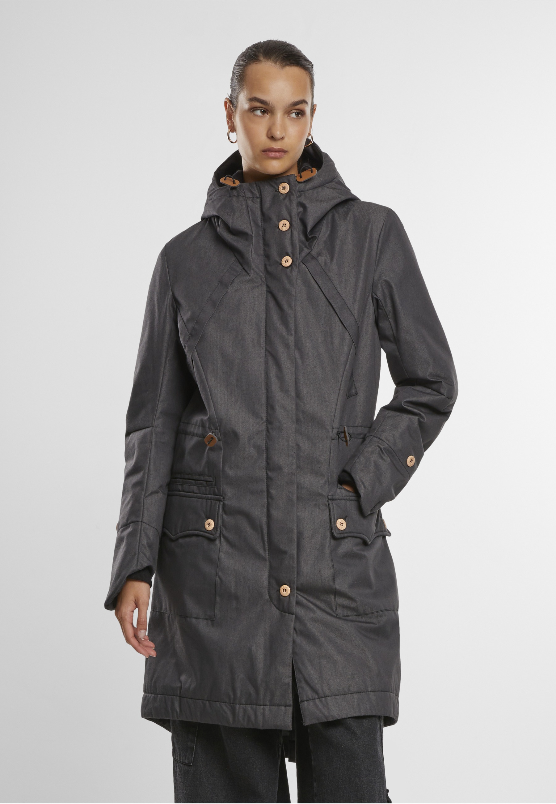 Thumbnail - Brandit Parka "Brandit Brandit Women Mayleene Winterparka" 1 Stk. tlg. mit Kapuze