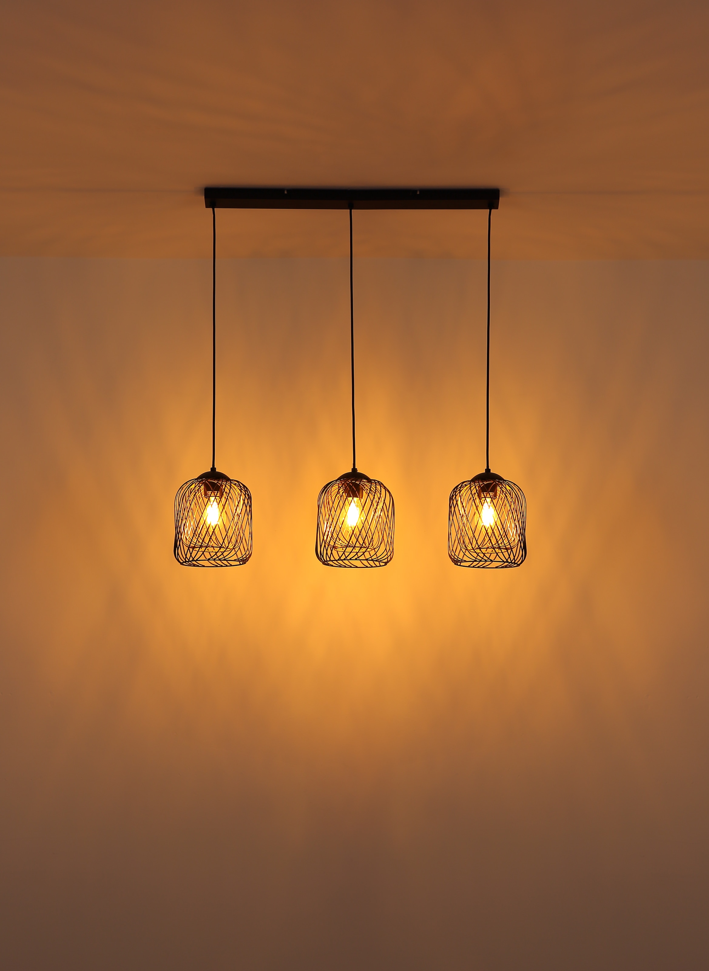 GLOBO LIGHTING Hängeleuchte »DICHTI« E27 1 Stk. Hängelampe/Pendelleuchte/Esszimmer/Wohnzimmer/Esstisch