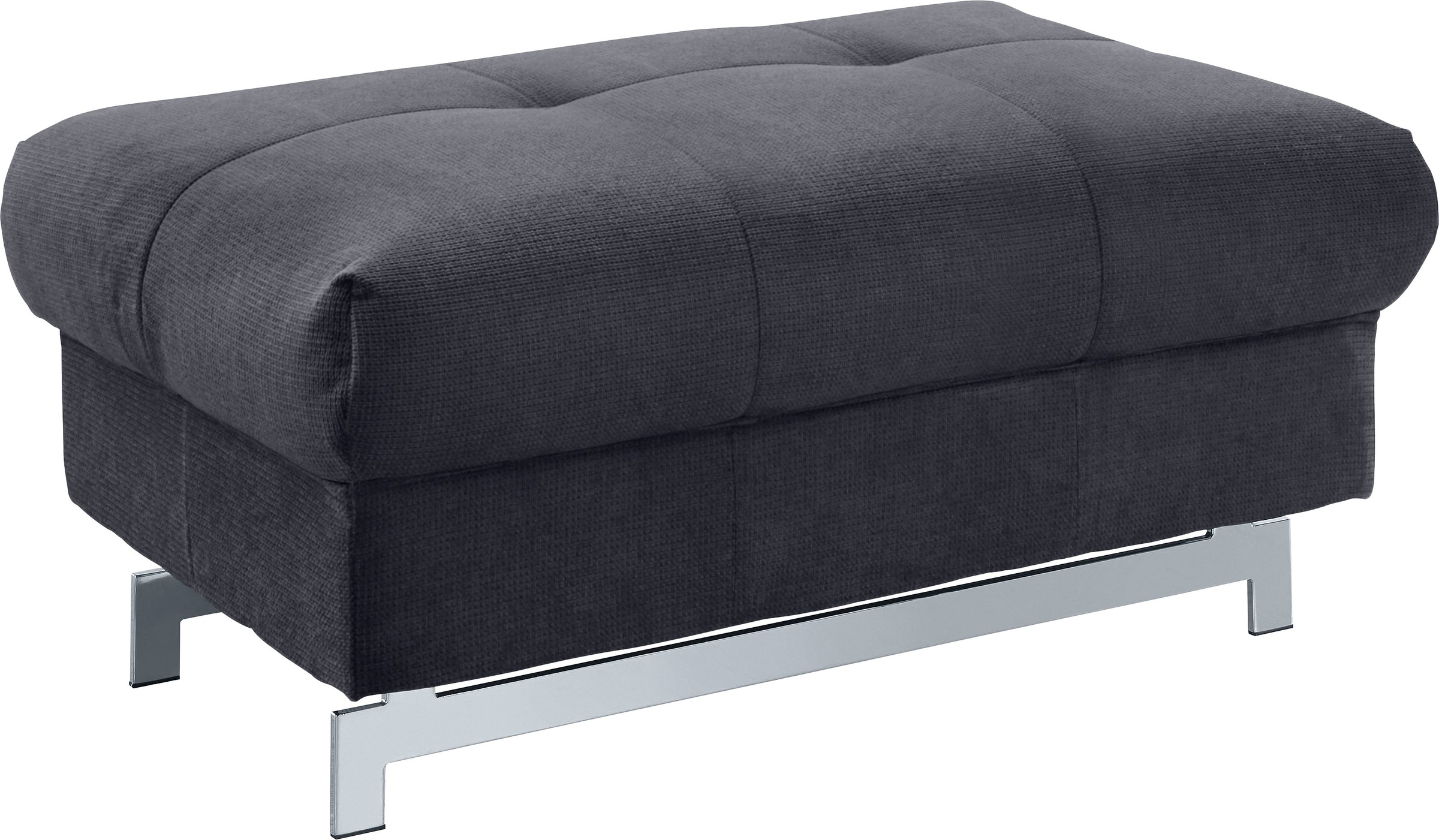 COTTA Polstergarnitur »Chef L-Form«, (Set, 2 tlg.), Set bestehend aus: Ecksofa mit Kopfteilverstellung & Hocker