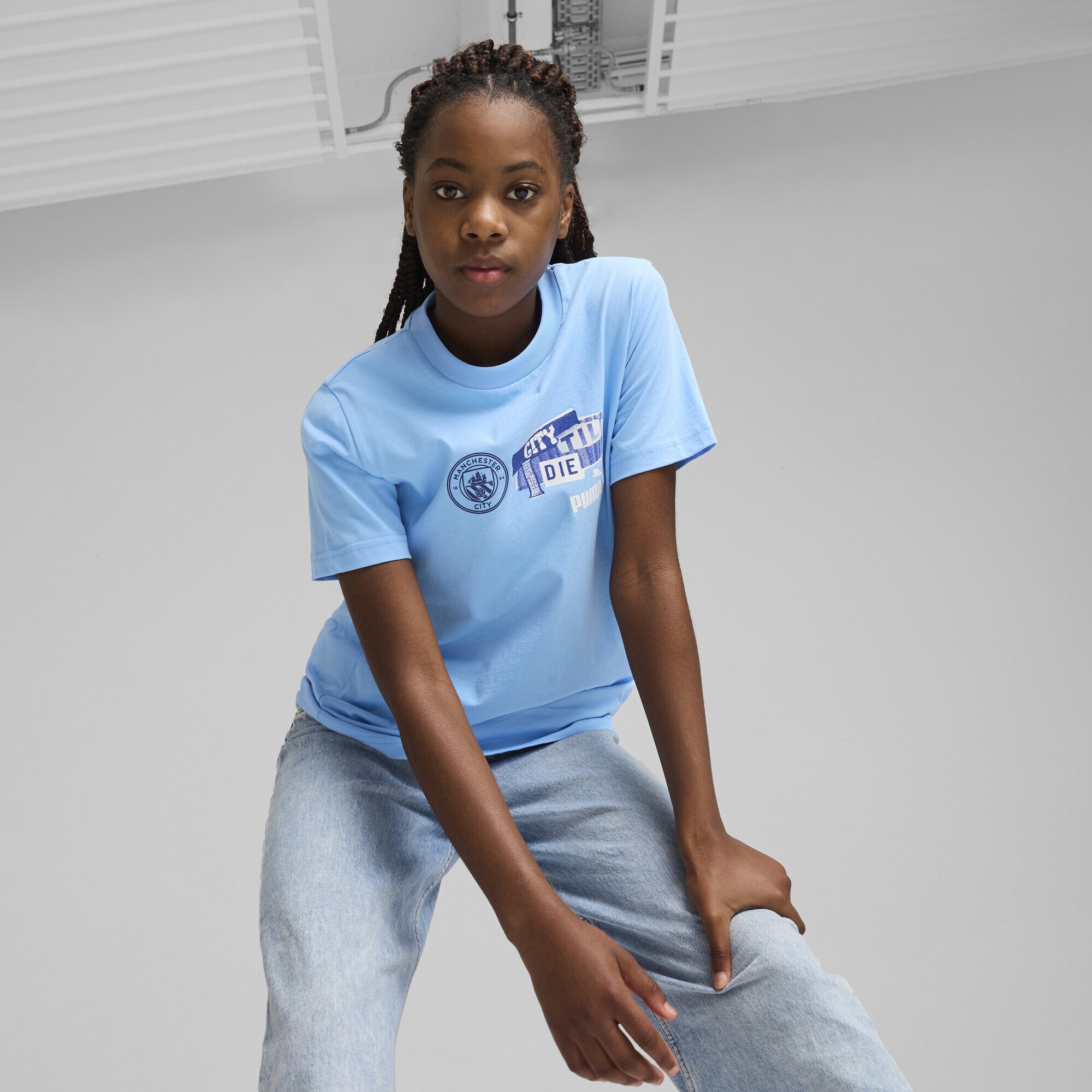 PUMA T-Shirt »Manchester City ftblNRGY T-Shirt Jugendliche«