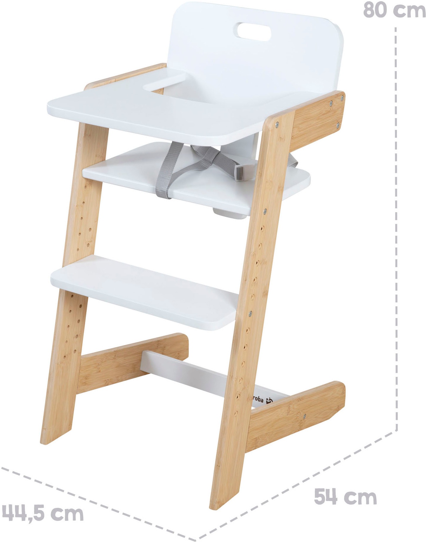 roba® Hochstuhl »Lernturm Nature Up« ()