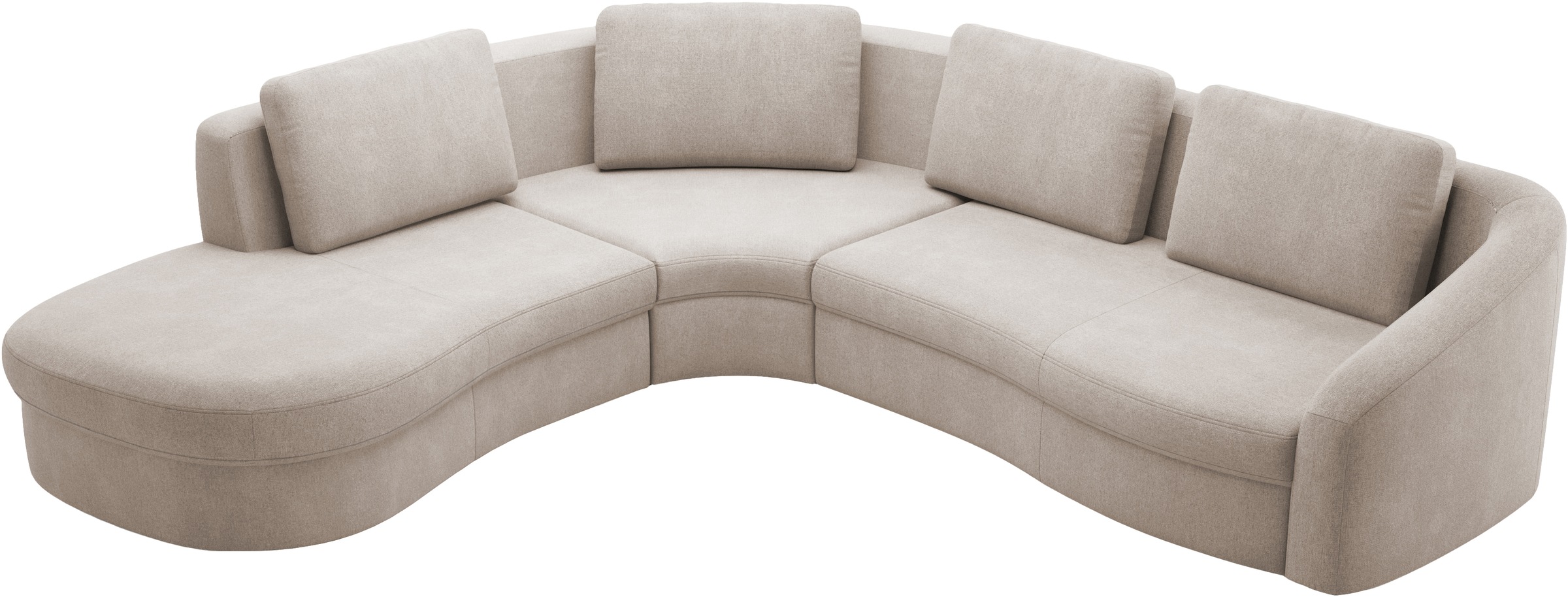 sit&more Ecksofa »Jazz L-Form« In weiteren Größen erhältlich