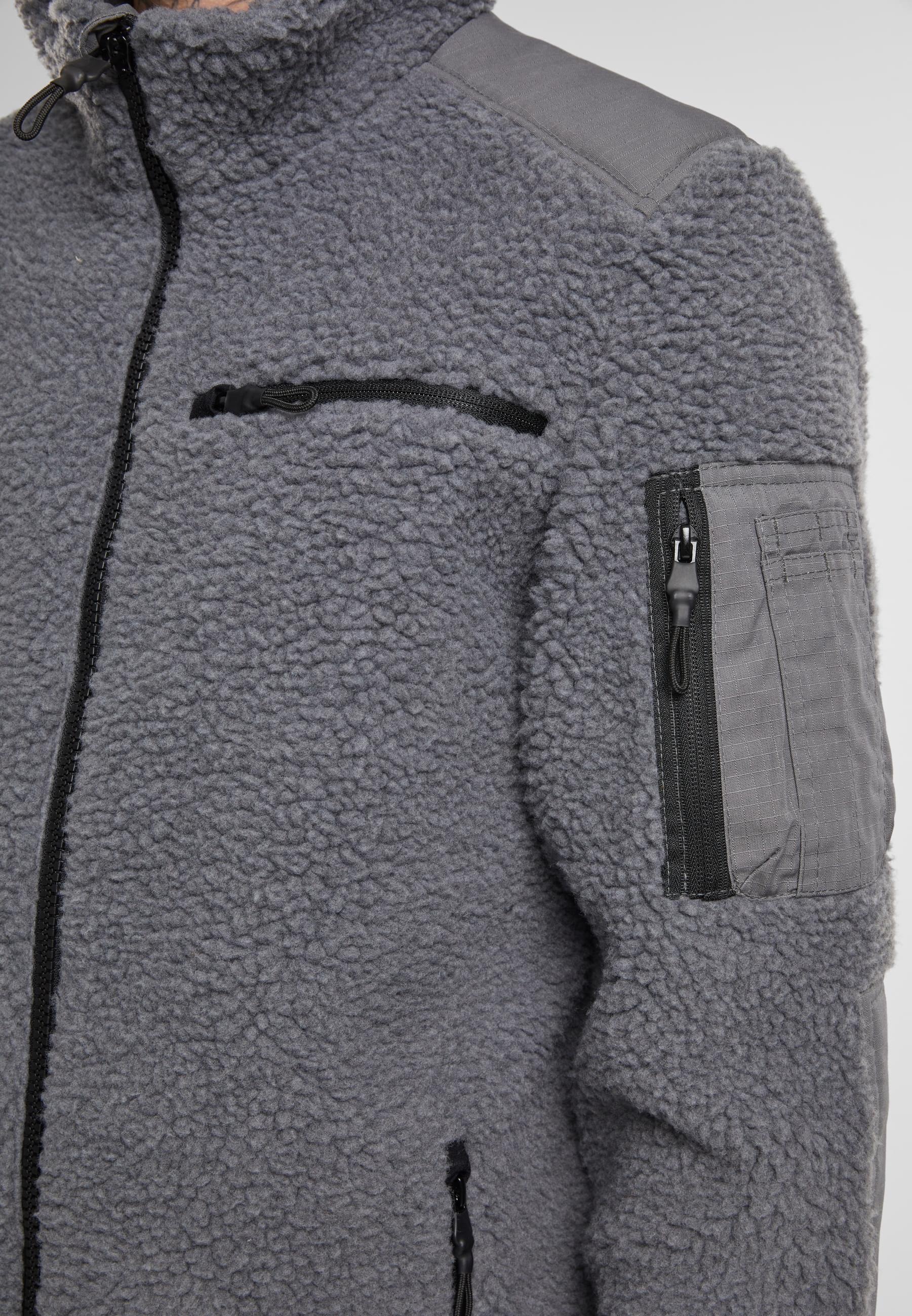 Brandit Allwetterjacke »Brandit Brandit Men Ramble Teddyfleece Jacket«, (1 St.), ohne Kapuze