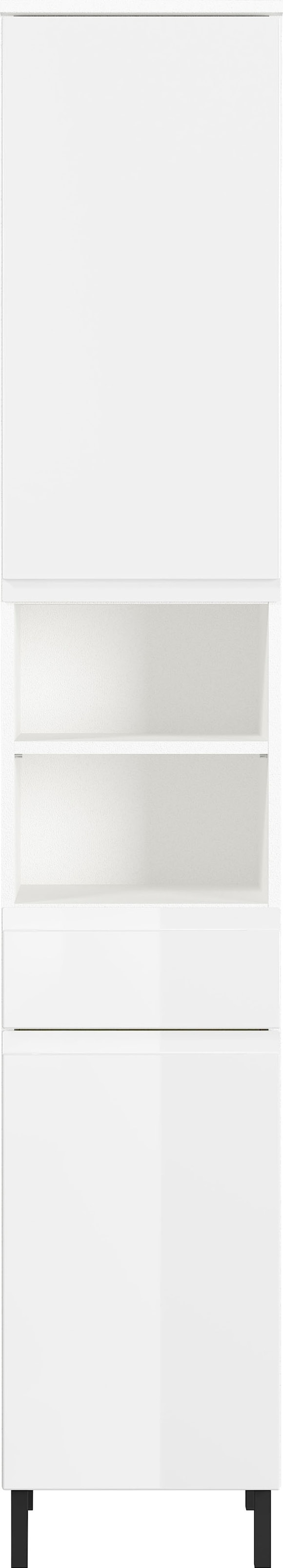GERMANIA Hochschrank »Scantic«, Breite 34 cm, 1 2 BAUR 2 Badezimmerschrank, kaufen | Fächer Türen, Schubkasten