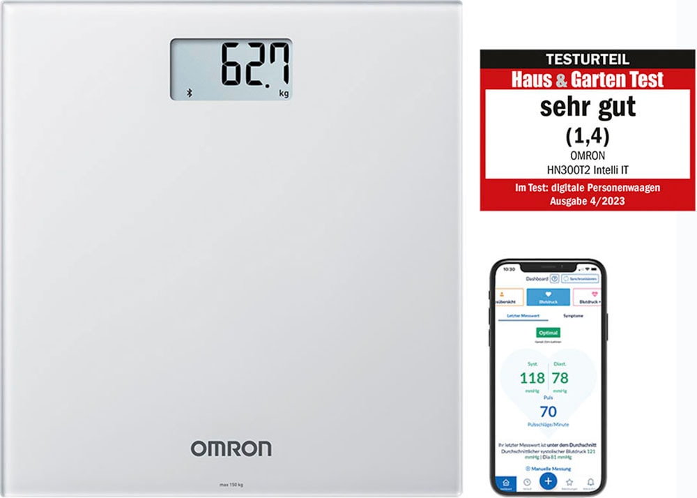 Omron Personenwaage »OMRON HN300T2 Intelli IT«