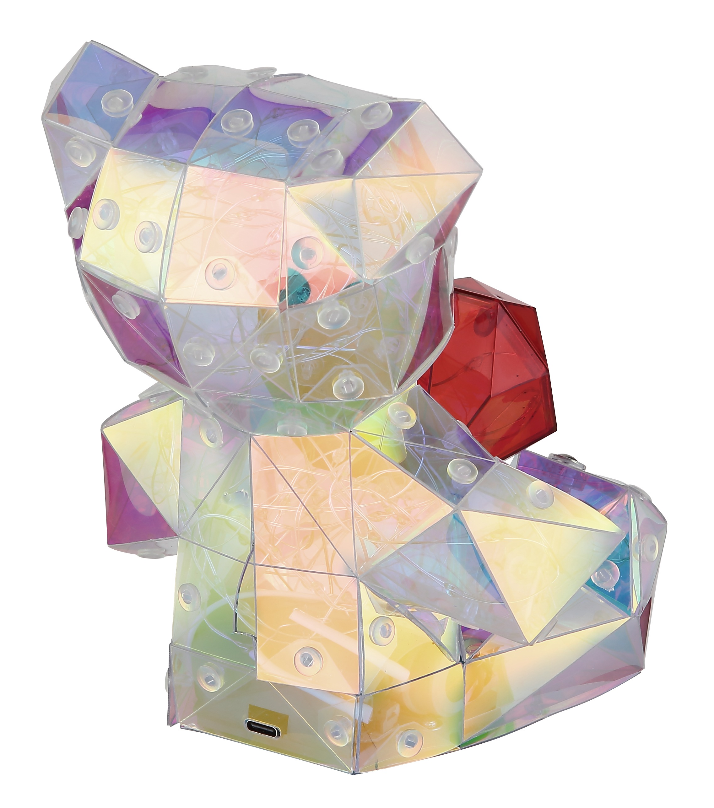 GLOBO LIGHTING Tischleuchte »BRONDAR« LED-Modul 1 Stk. Warmweiß Tischlampe Nachttischlampe Deko-Tischleuchte Schlafzimmer