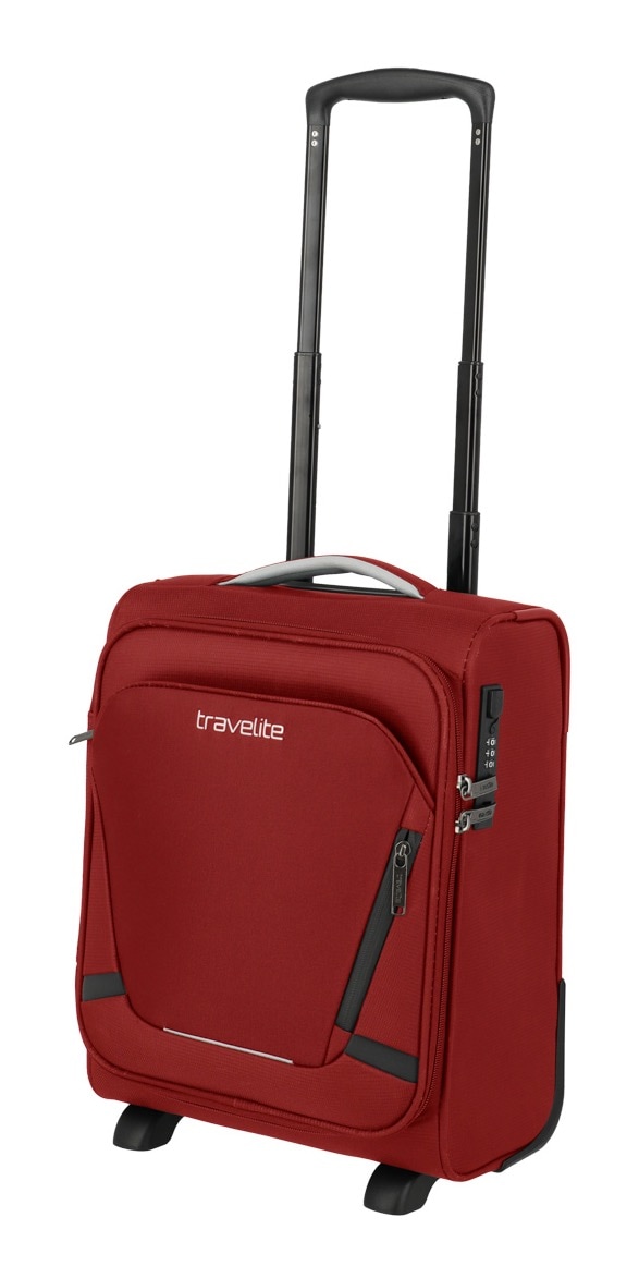 travelite Handgepäck-Trolley »JETPACK Easy 2 Cabin, konzipiert für EasyJet, Vueling & Wizz«, 4 Rollen, Weichgepäck-Koffer Handgepäck für die meisten gängigen Airlines