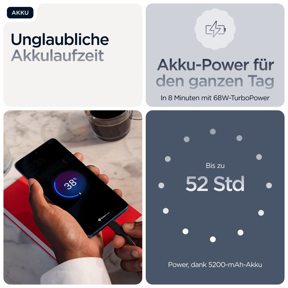 Motorola Smartphone »Edge 60 Fusion 256GB«, Slipstream