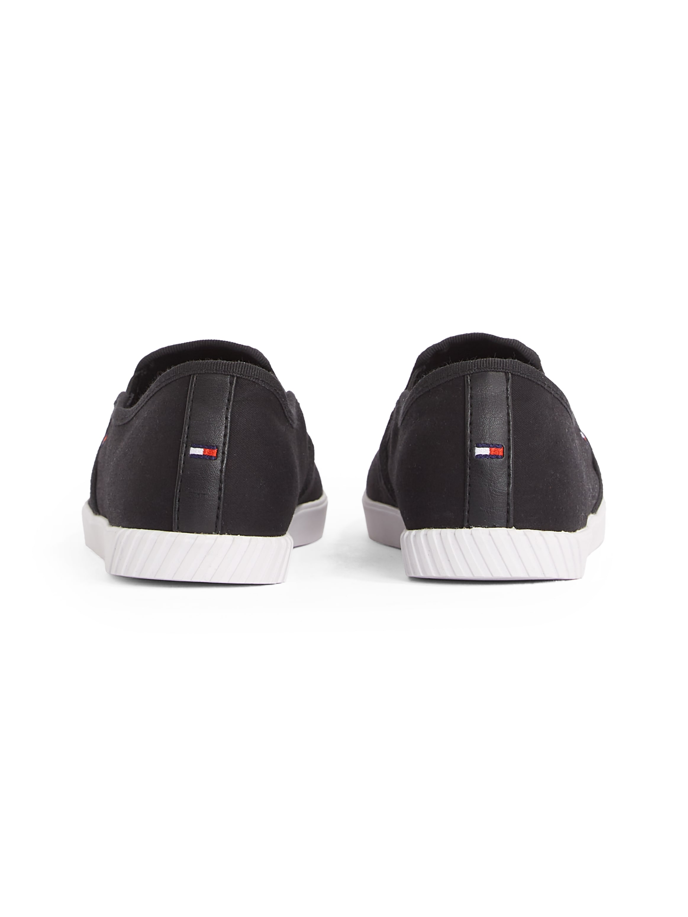 Tommy Hilfiger Slip-On Sneaker »CANVAS SLIP-ON SNEAKER«, Freizeitschuh, Schlüpfschuh, Slipper, Halbschuh, Flaggen-Stickerei
