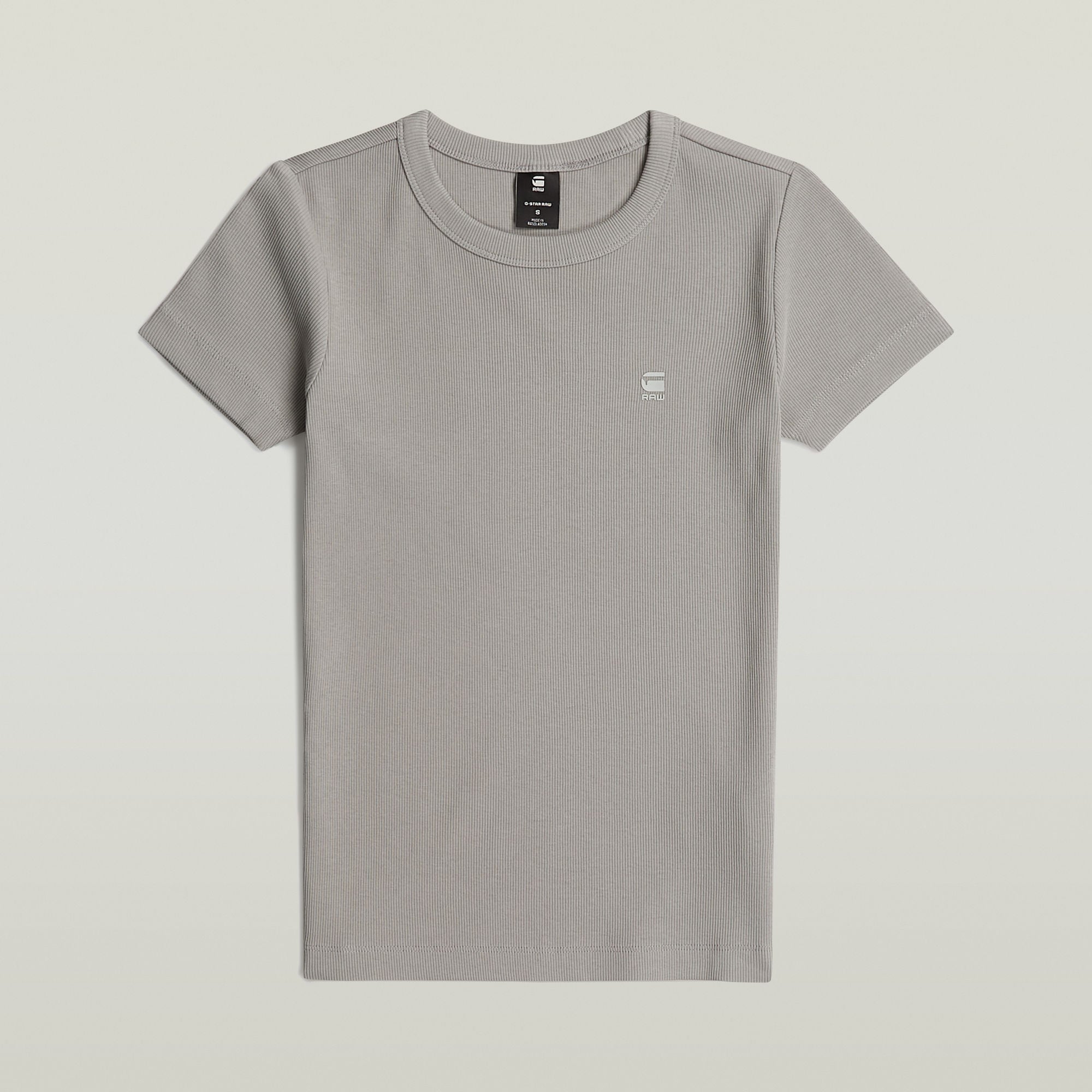 G-STAR T-Shirt »Rib Cap Sleeve«, aus Rippjersey