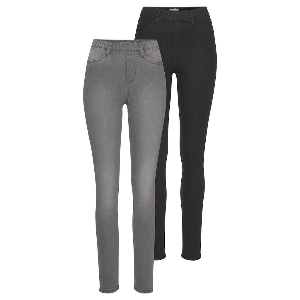 Flashlights Jeansjeggings, (Packung, 2er-Pack)