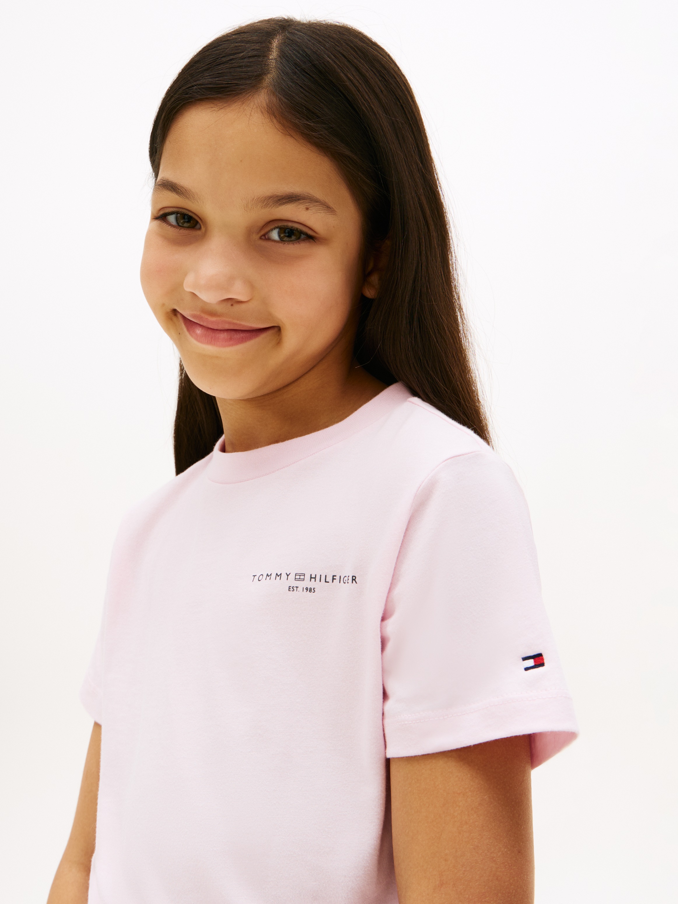 Tommy Hilfiger T-Shirt »MINI CORP T-SHIRT«, in Unifarbe