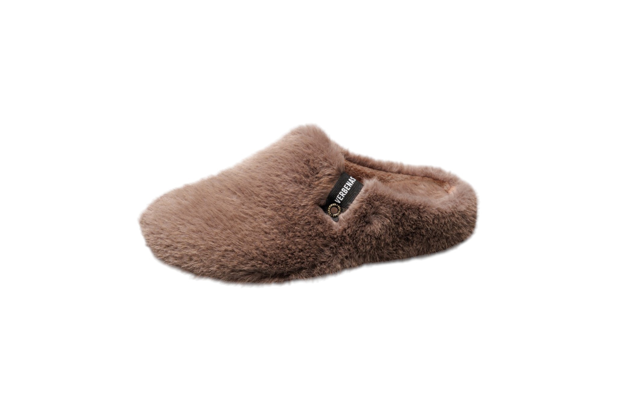 VERBENAS Hausschuh "YORK BUDAPEST" Homeslipper, Pantoffel, Wohlfühlschuh mit Logo-Schriftzug