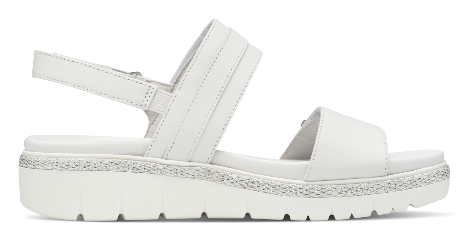 Tamaris Keilsandalette, Plateau, Sommerschuh, Riemchensandale mit Schmuckelement