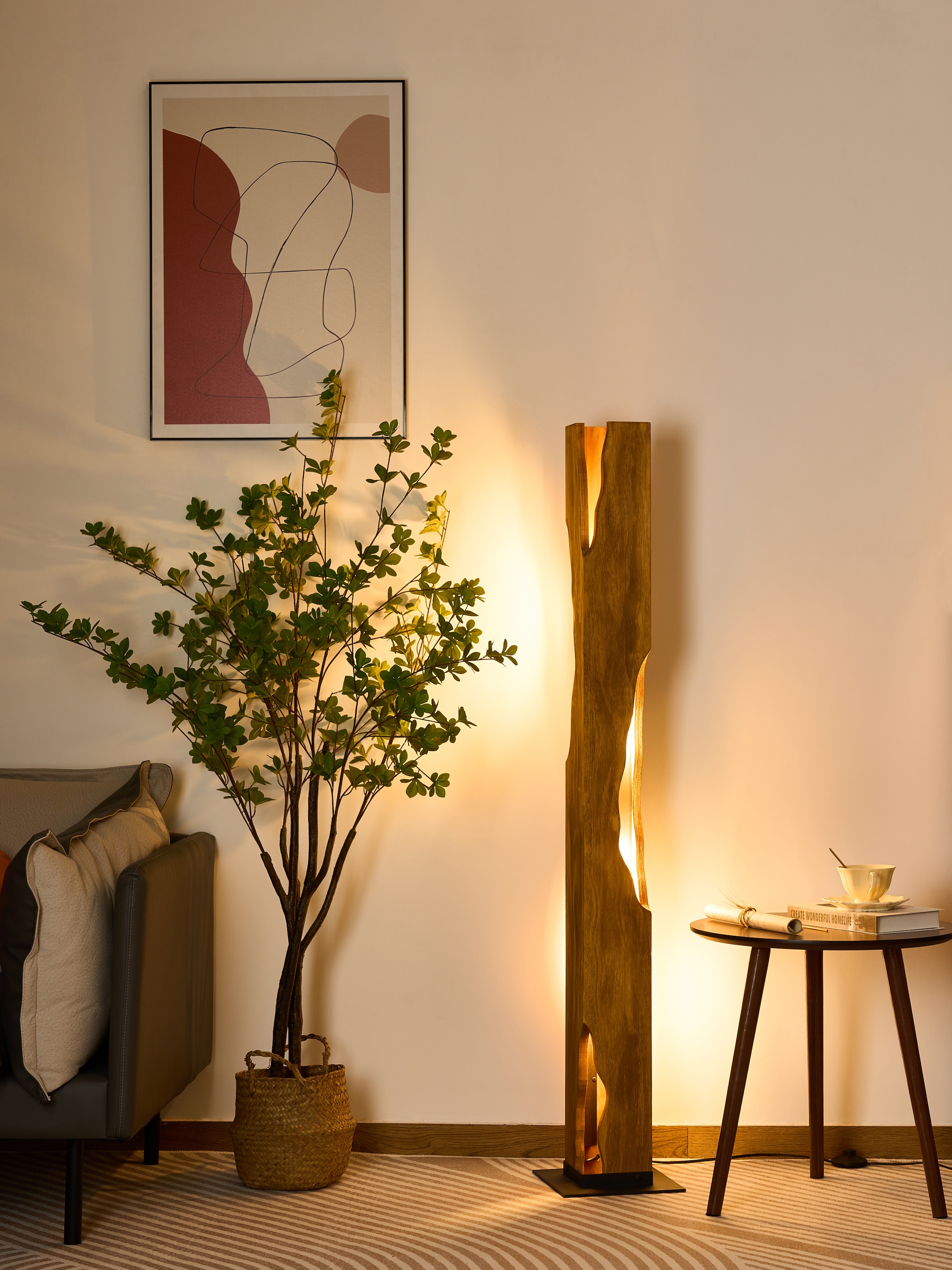 ECO-LIGHT Stehlampe »Venus«, 4 flammig, Leuchtmittel E27 | ohne Leuchtmittel