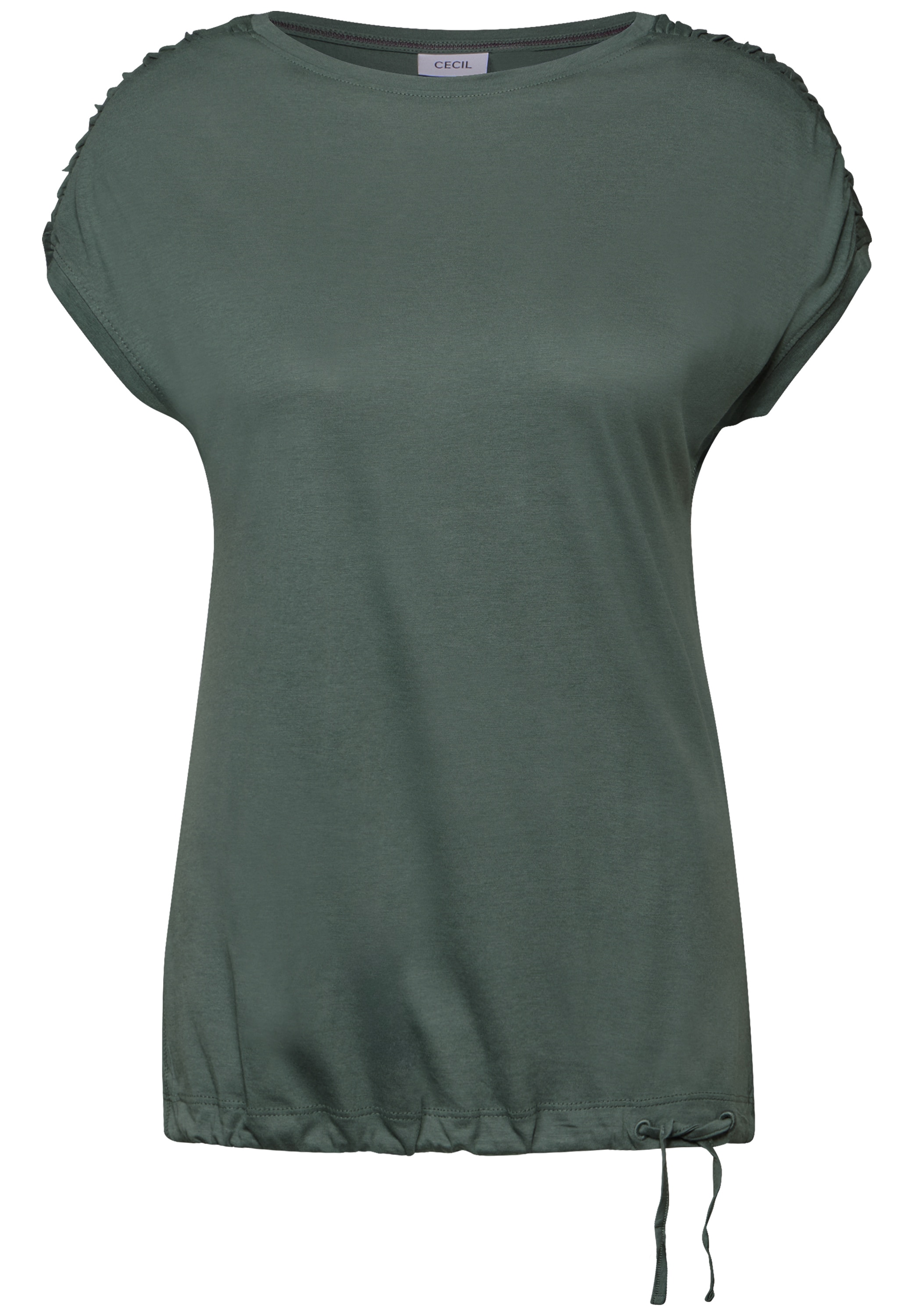 Cecil T-Shirt, mit Tunnelzug am Saum