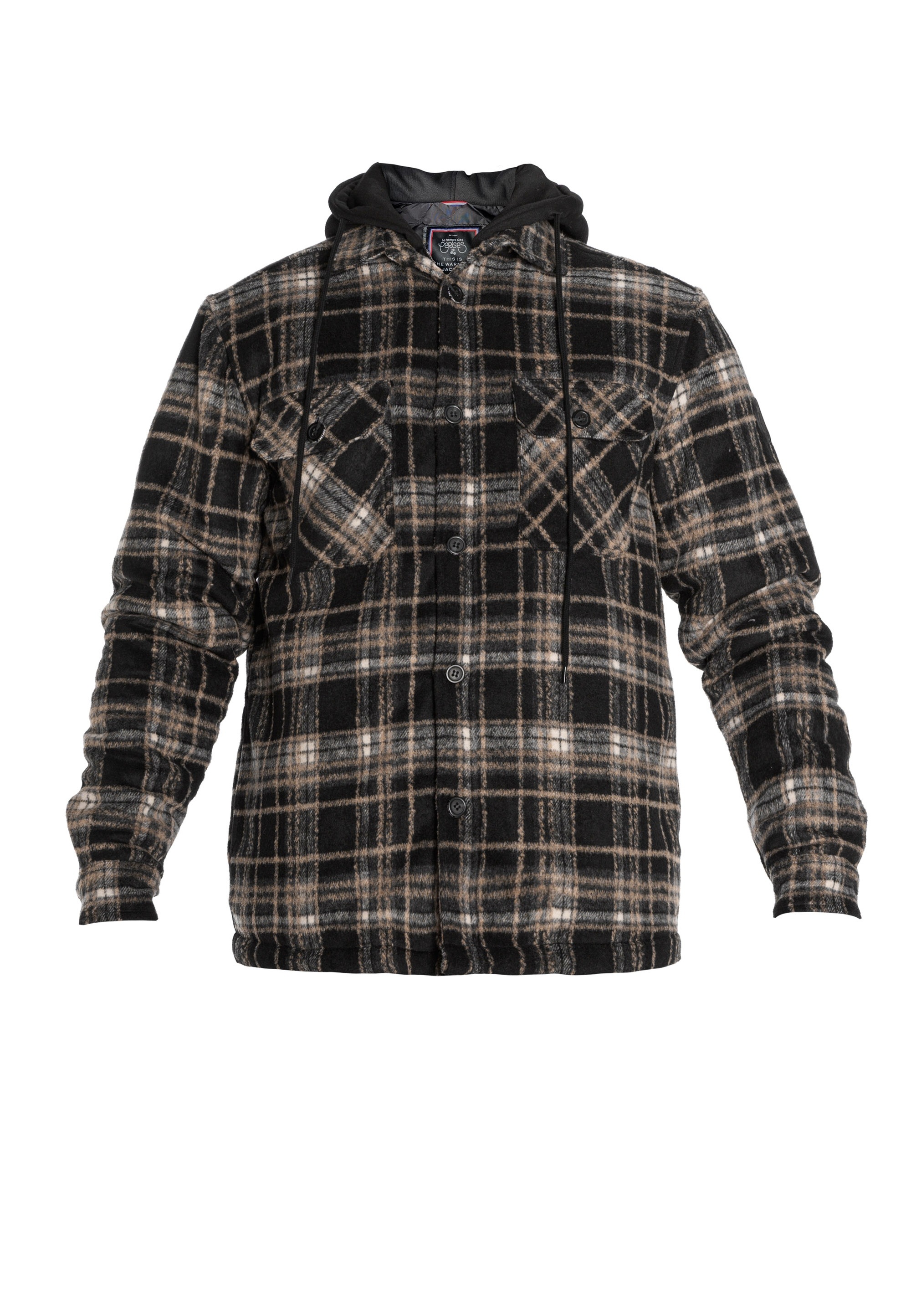 Le Temps Des Cerises Outdoorjacke »TIMAL«, in trendigem Karo-Design