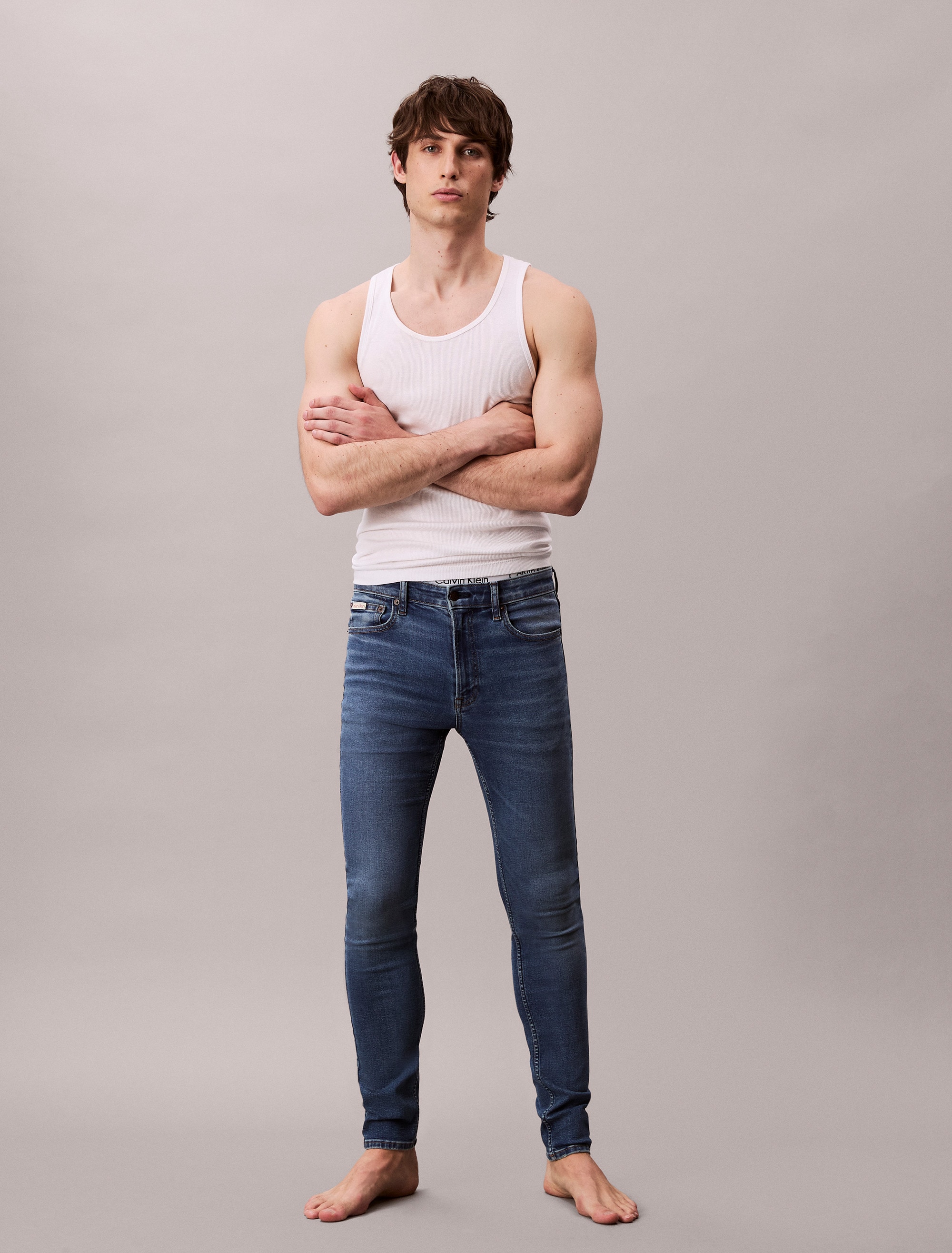 Calvin Klein Jeans "SKINNY JEAN REGEN" Mit Gürtelschlaufen