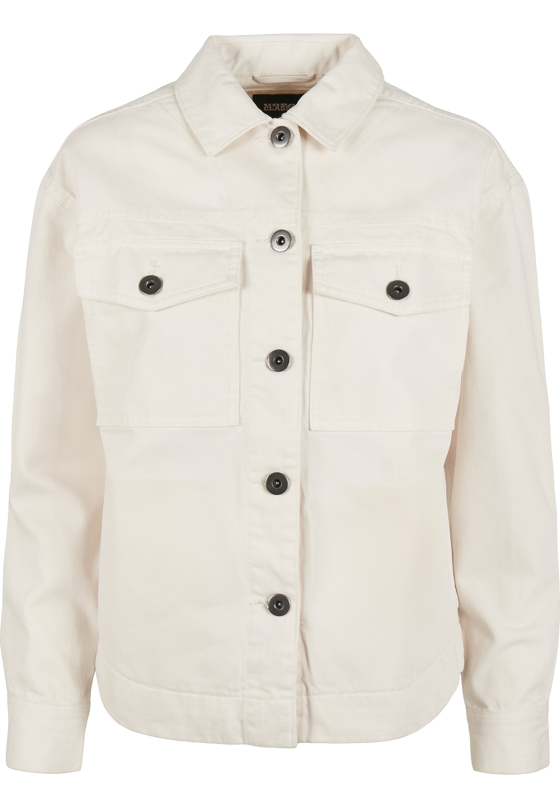 URBAN CLASSICS Langmantel "Urban Classics Damen Ladies Oversized Shirt Jacket"