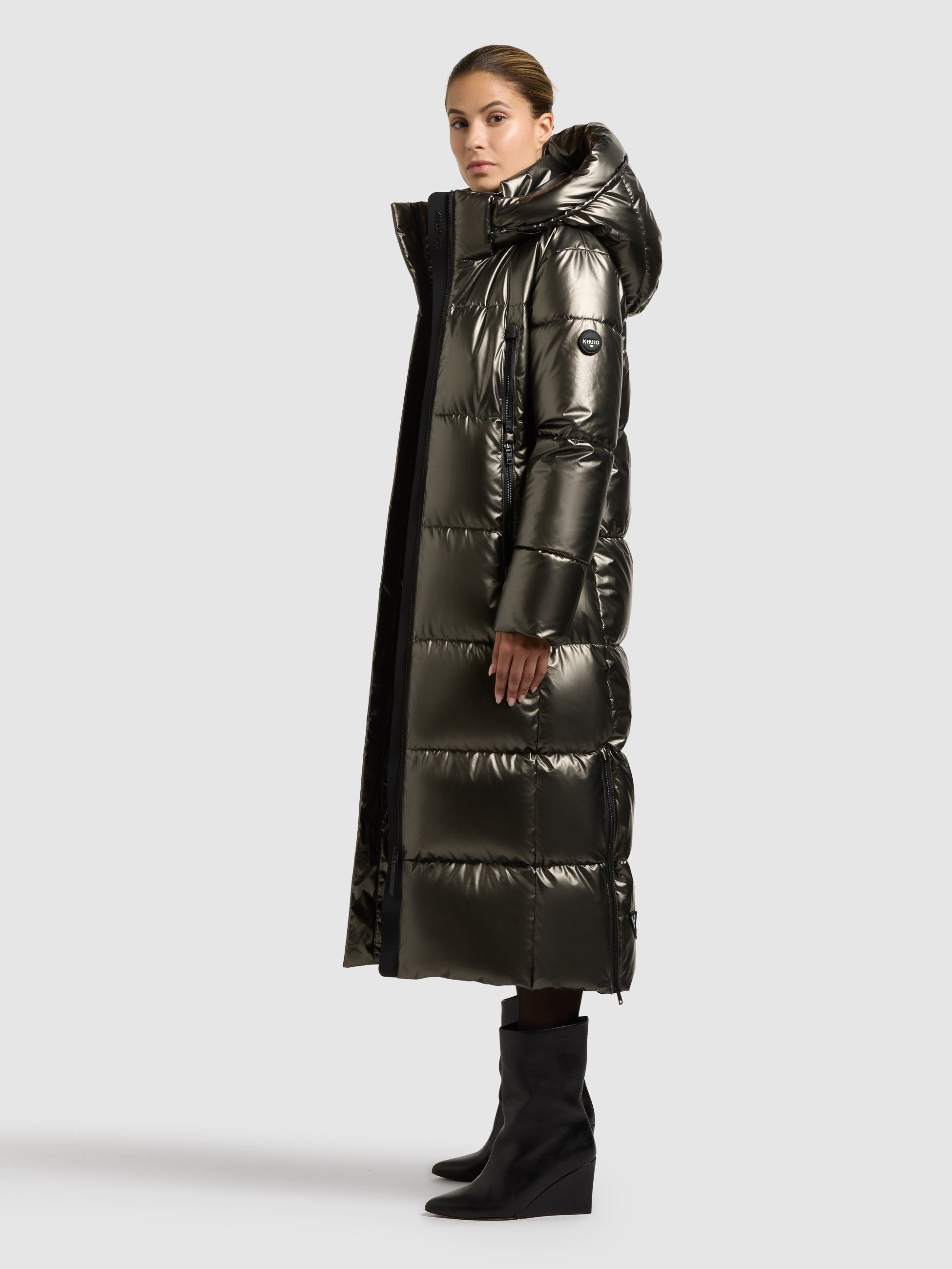 khujo Steppmantel »RUBINA2 SHINY«