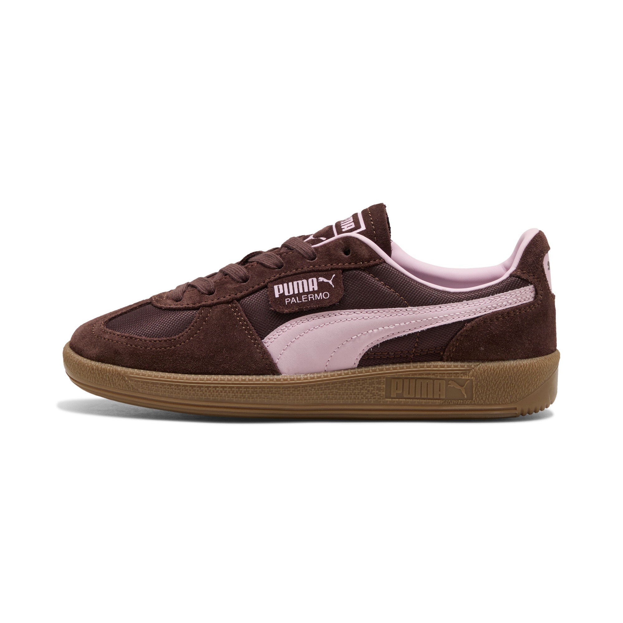 PUMA Sneaker "PALERMO VINTAGE UPDATE" mit Formstrip aus gewalktem Leder, Gu günstig online kaufen