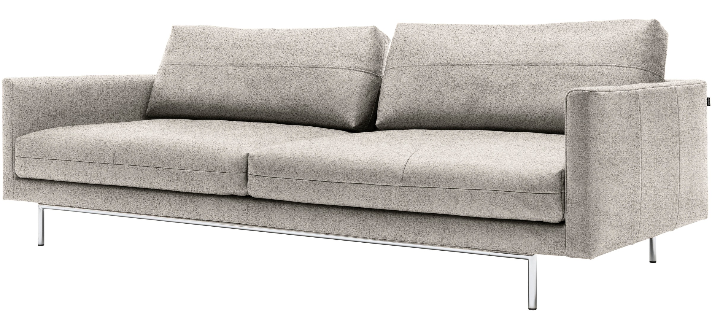 Creation BY ROLF BENZ 3,5-Sitzer »CR.414, Designsofa, edles Sofa, Loungesofa, Ledersofa, klares Design«, aus Leder oder Chenille, erstklassiger Sitzkomfort, legere Polsterung