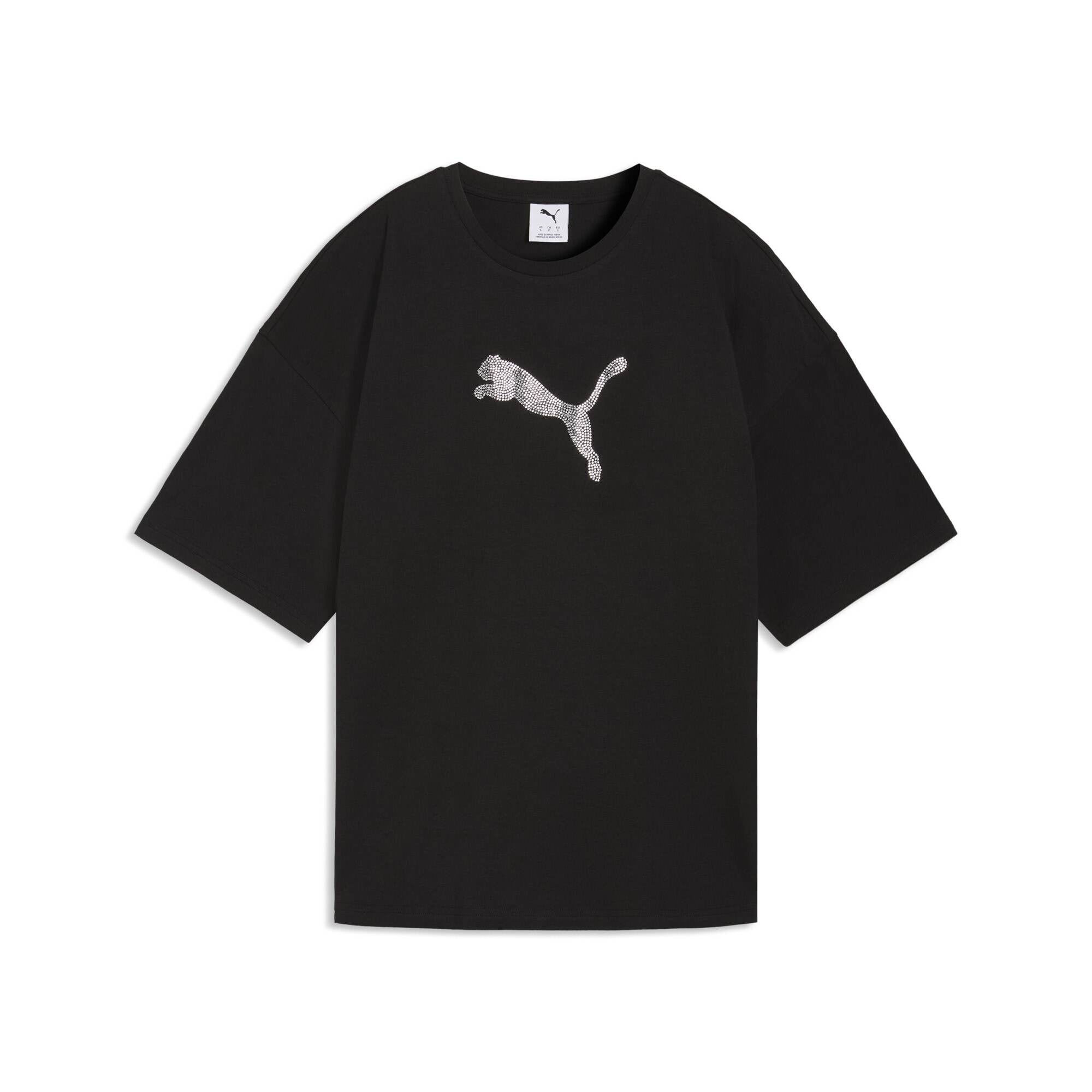 PUMA T-Shirt "Essentials Graphics Bedazzled Oversized T-Shirt Damen" günstig online kaufen