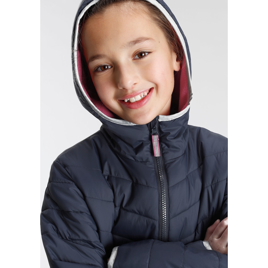 Scout Steppjacke »FLUFFY«, mit Kapuze