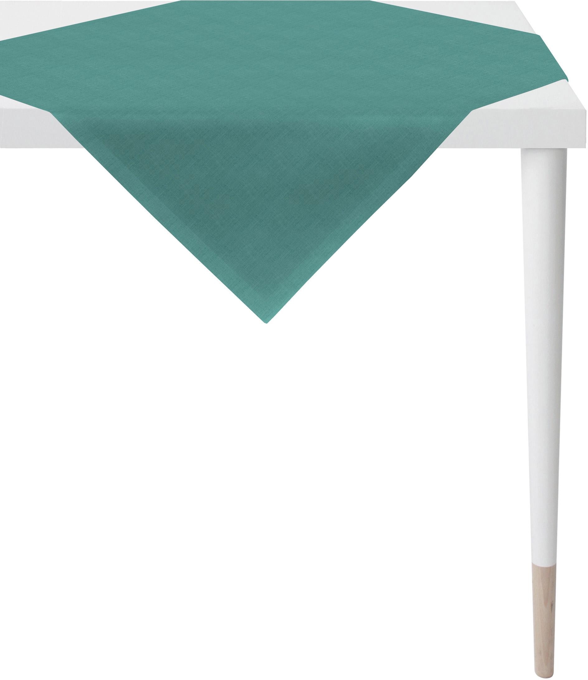 APELT Mitteldecke "Arizona, Uni-Basic" Leinenoptik