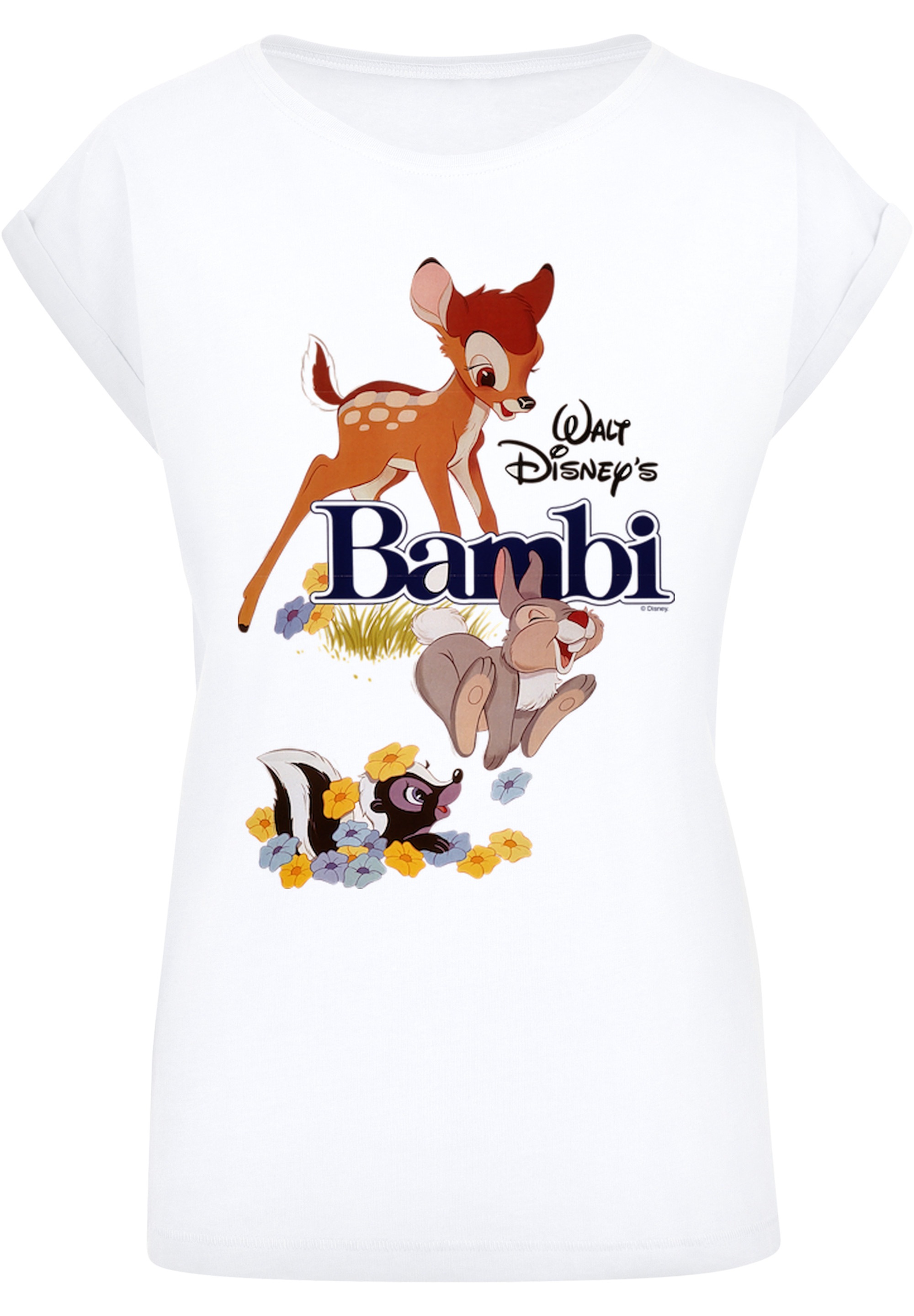 F4NT4STIC T-Shirt »Bambi Poster«, Print