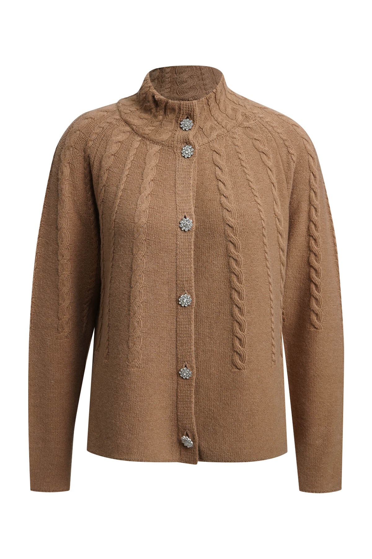 Milano Italy Strickjacke aus Feinstrick