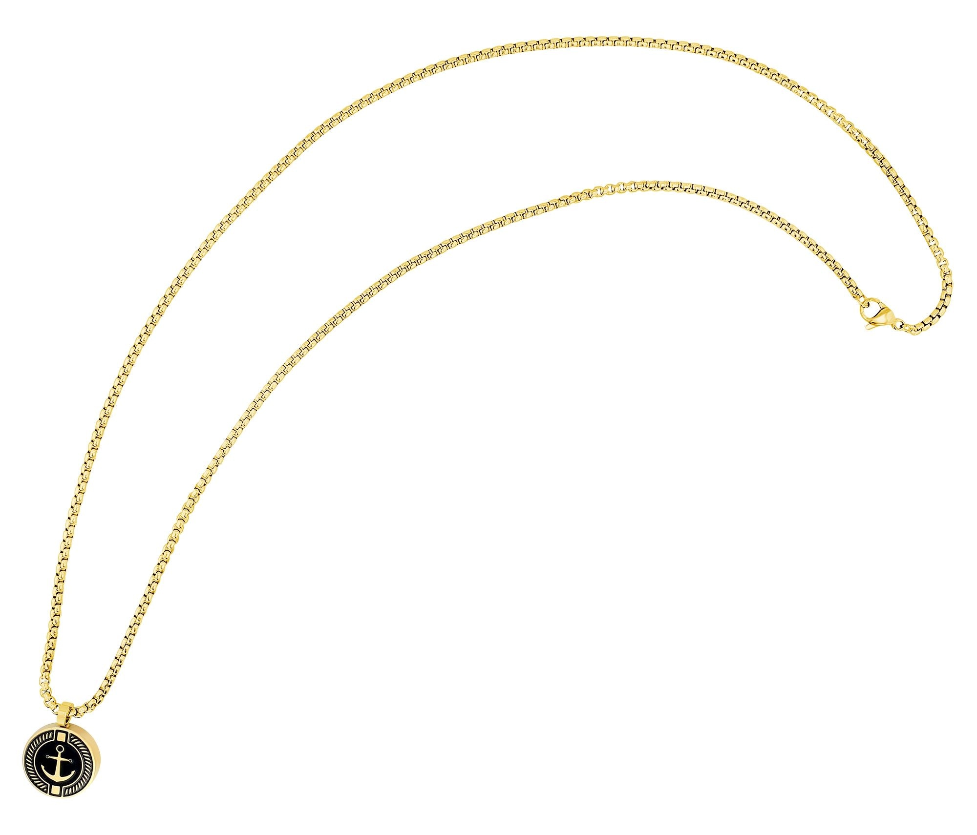 Adelia´s Gliederkette »Halskette – Venezianerkette aus Edelstahl 60 cm« Geschenkidee: zeitlos und vielseitig