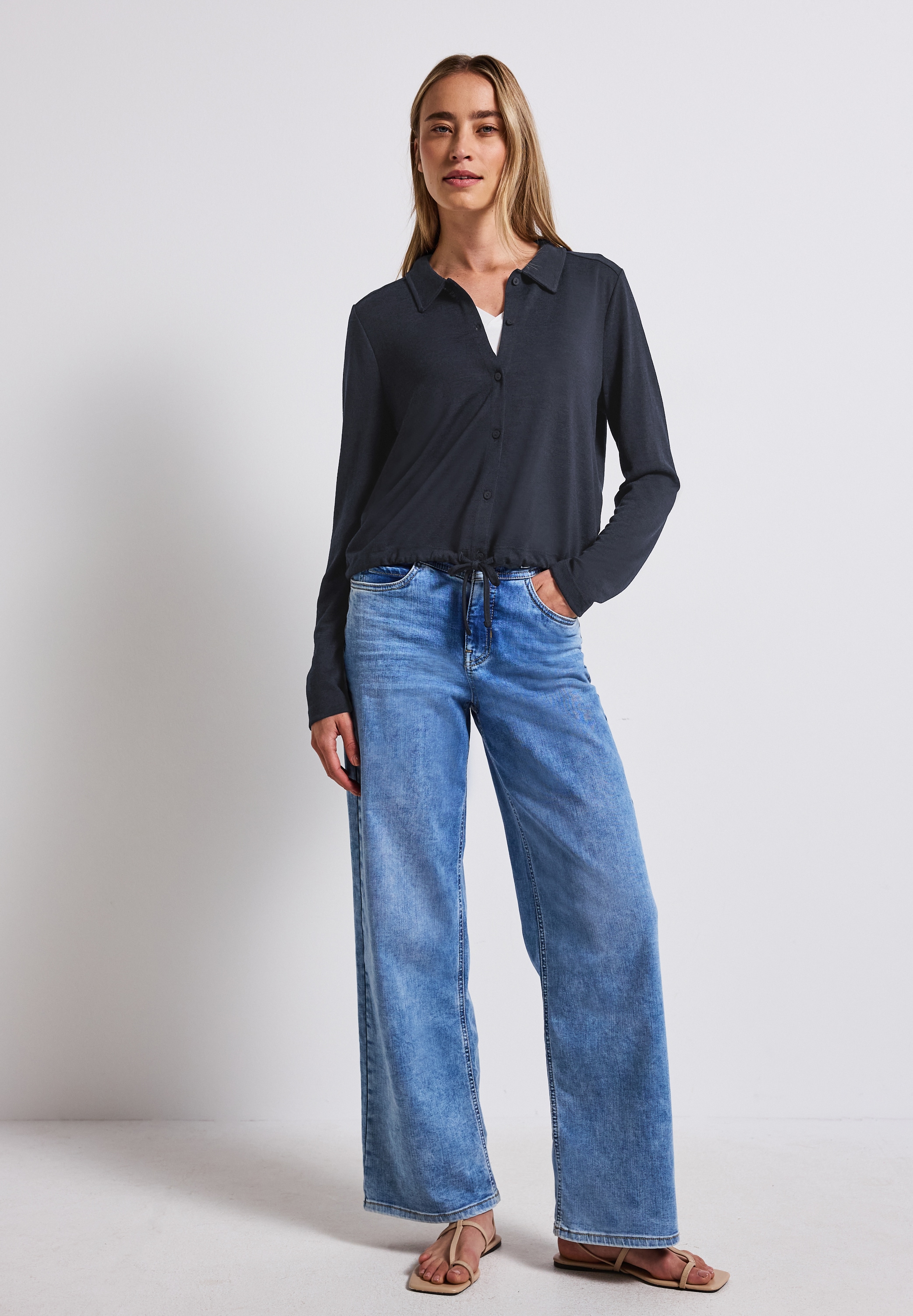 STREET ONE Cardigan, mit Knopfleiste