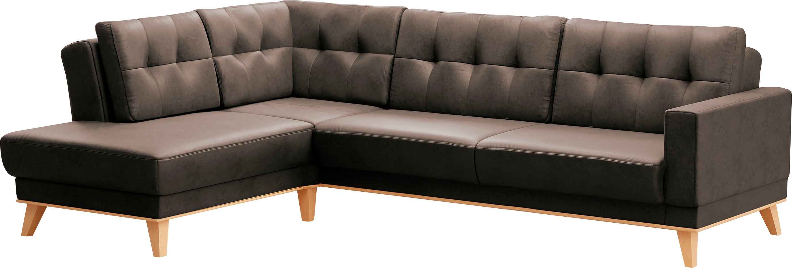 Thumbnail - sit&more Ecksofa "Lavida L-Form" wahlweise mit Kippfunktion und Bettkasten