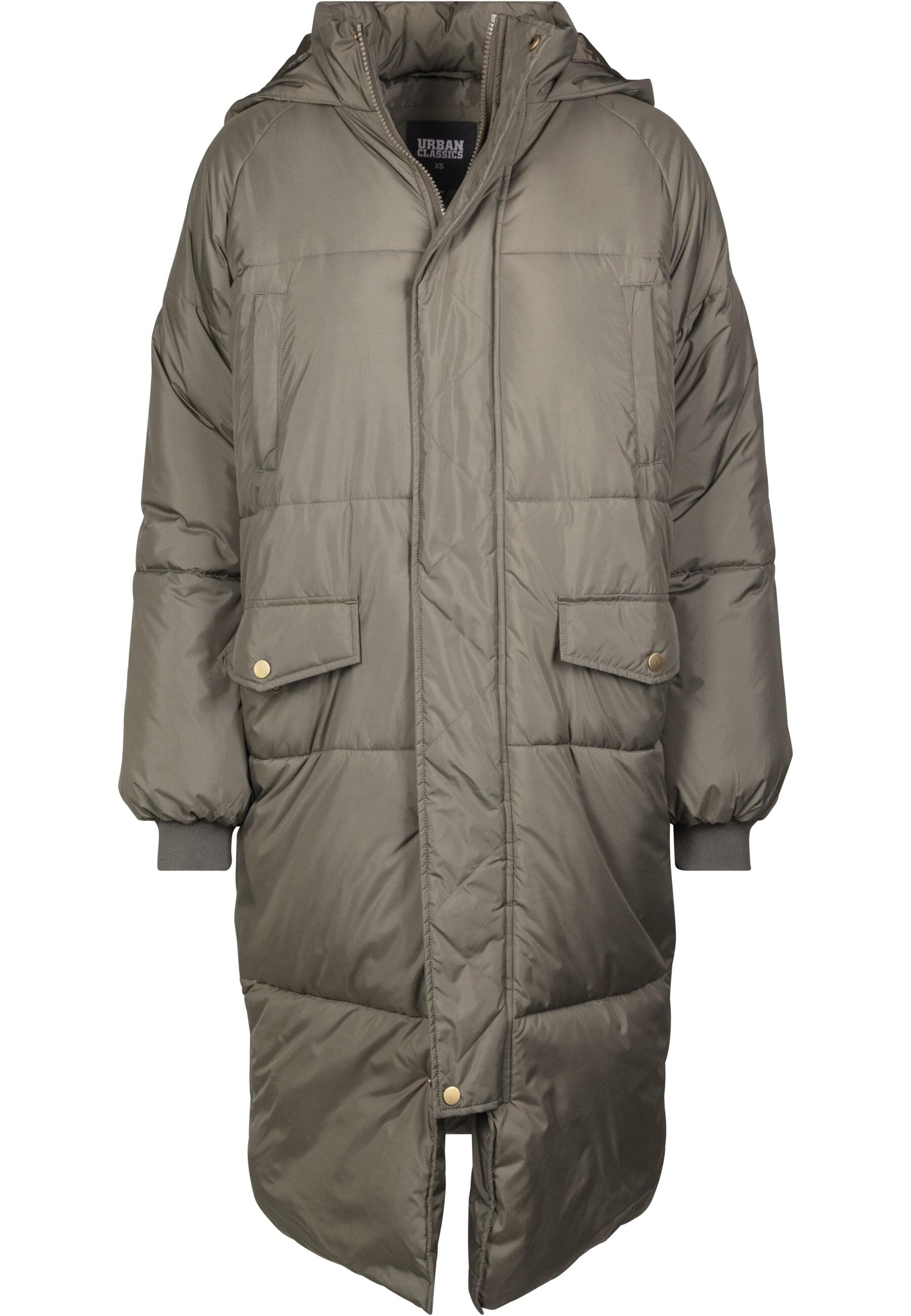 Thumbnail - URBAN CLASSICS Winterjacke "Urban Classics Damen Ladies Oversize Faux Fur Puffer Coat", (1 St.), mit Kapuze
