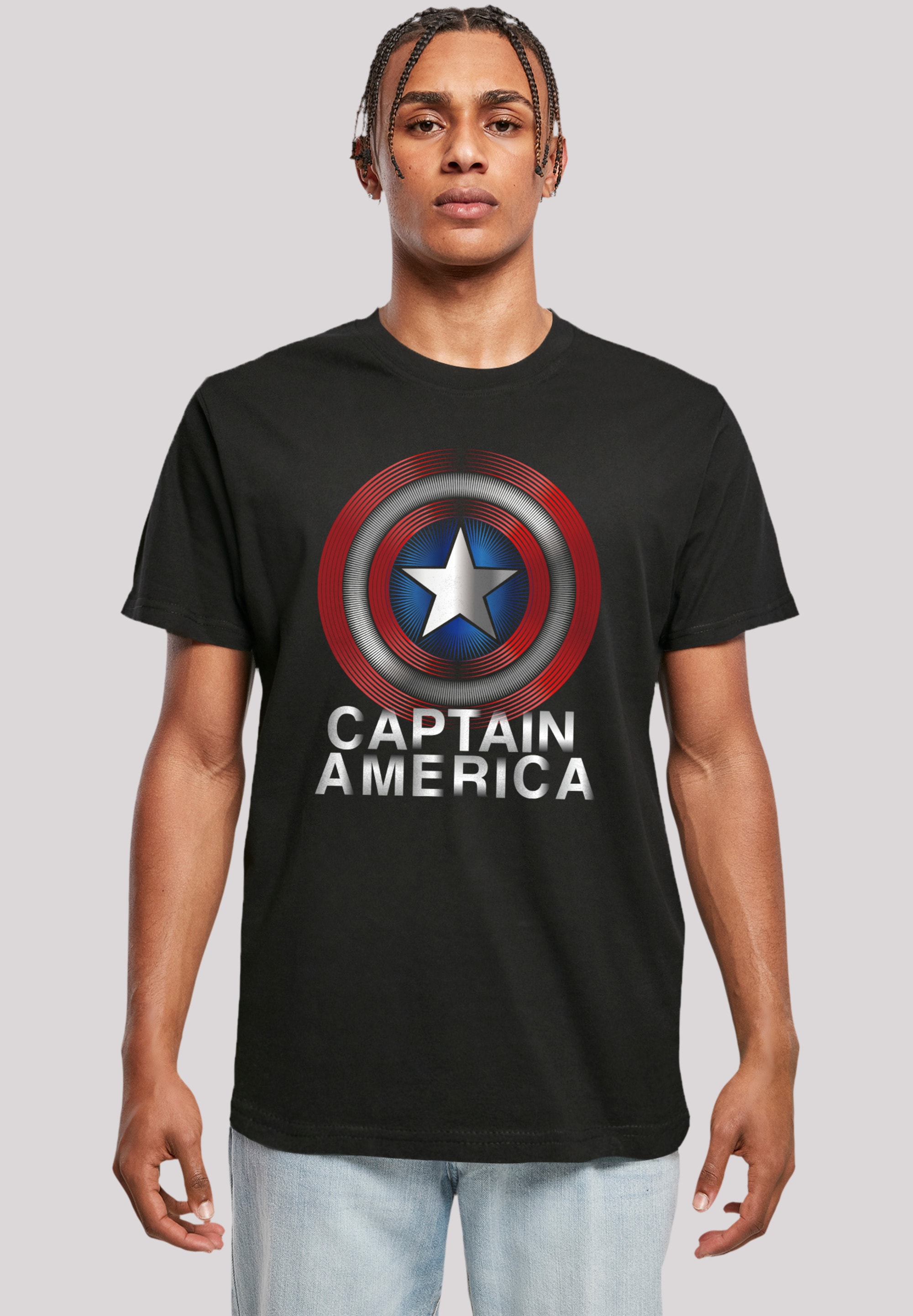 F4NT4STIC T-Shirt "Marvel Captain America Flash Logo", Premium Qualität günstig online kaufen