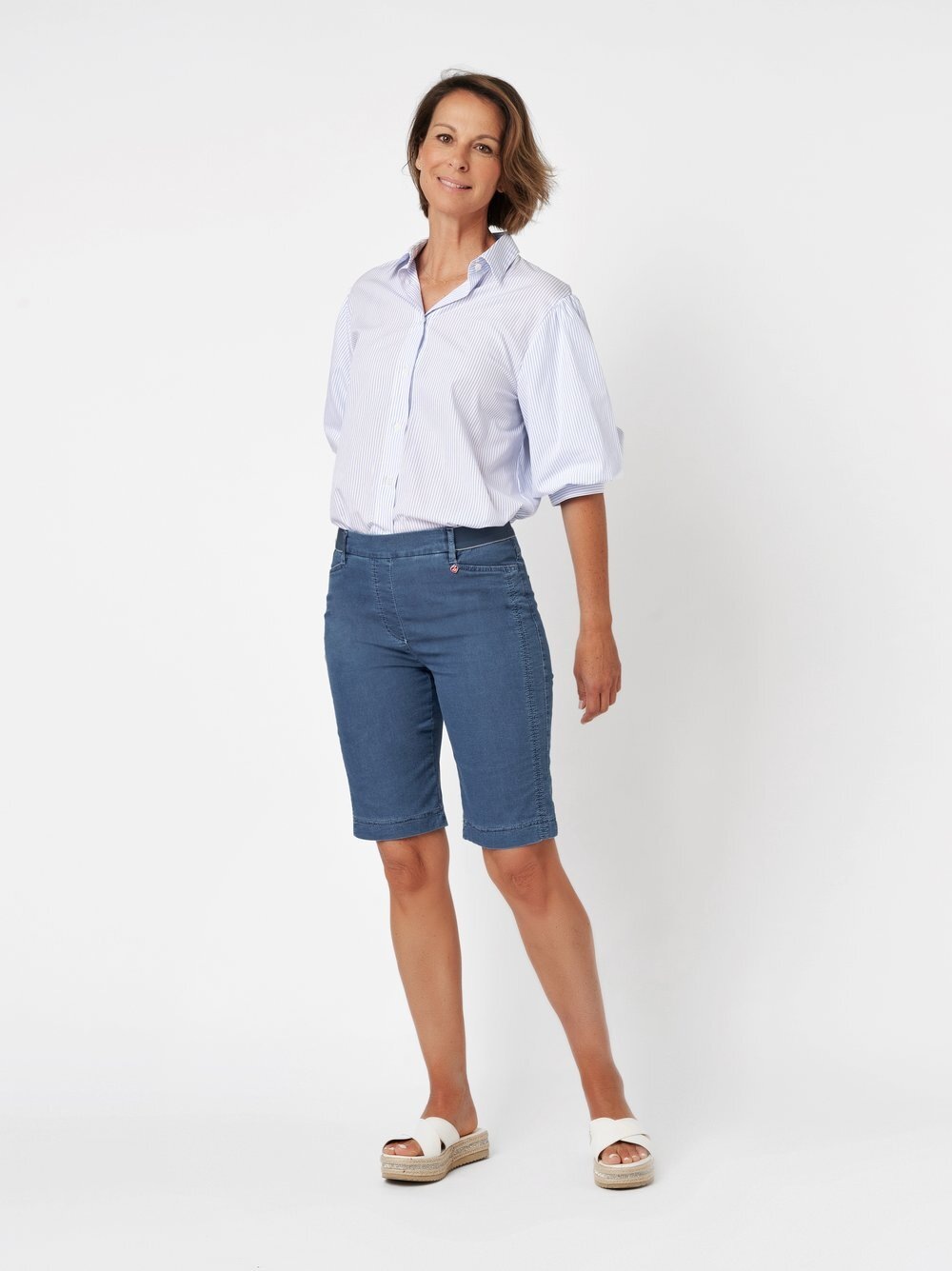 Relaxed Bermudas »Alice Bermuda«  mit sportivem Gummibund
