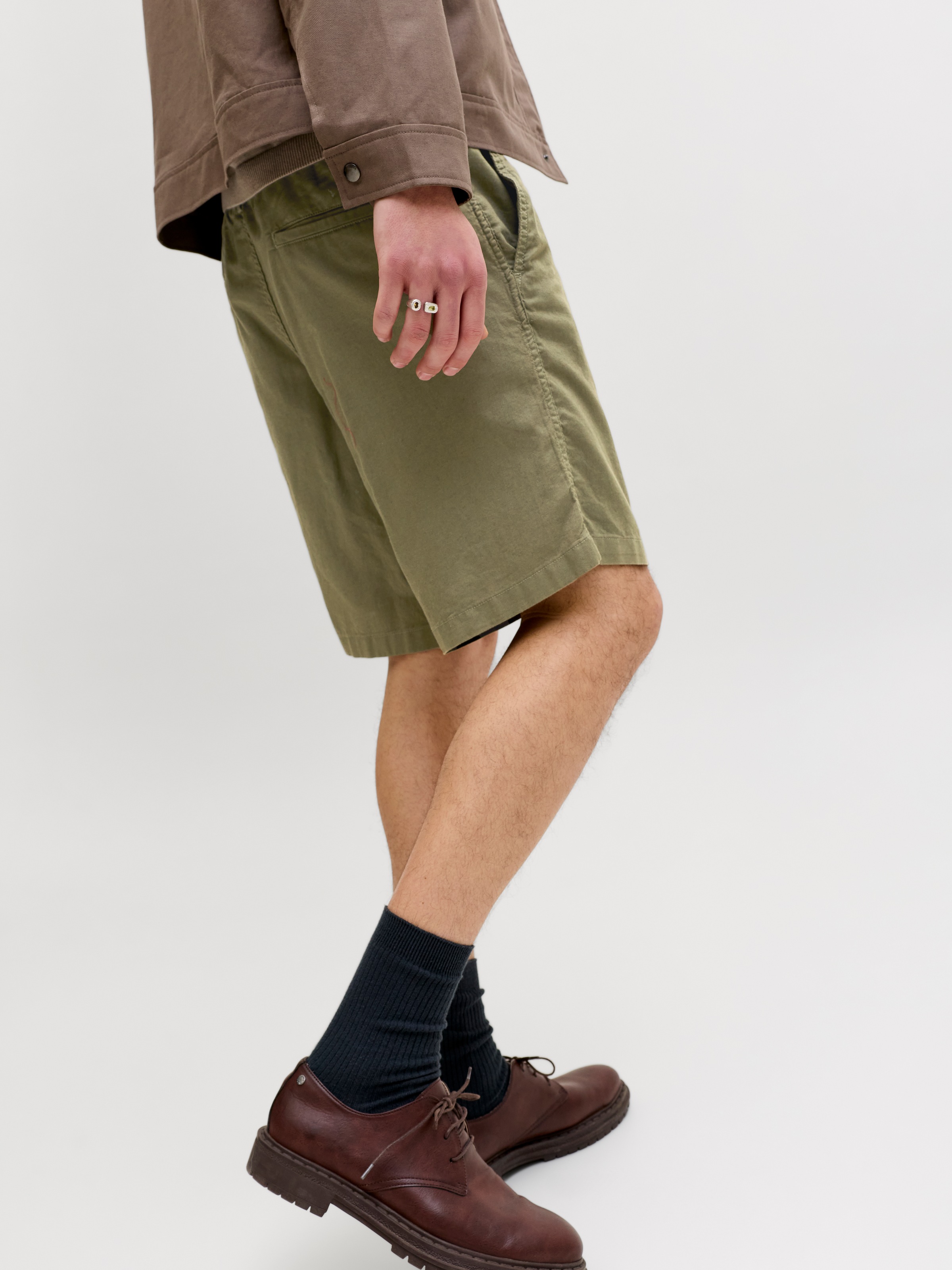 Jack & Jones Shorts "JPSTJAIDEN HYBRID BONDI JOG SHORT REG SN" Baumwollmisc günstig online kaufen