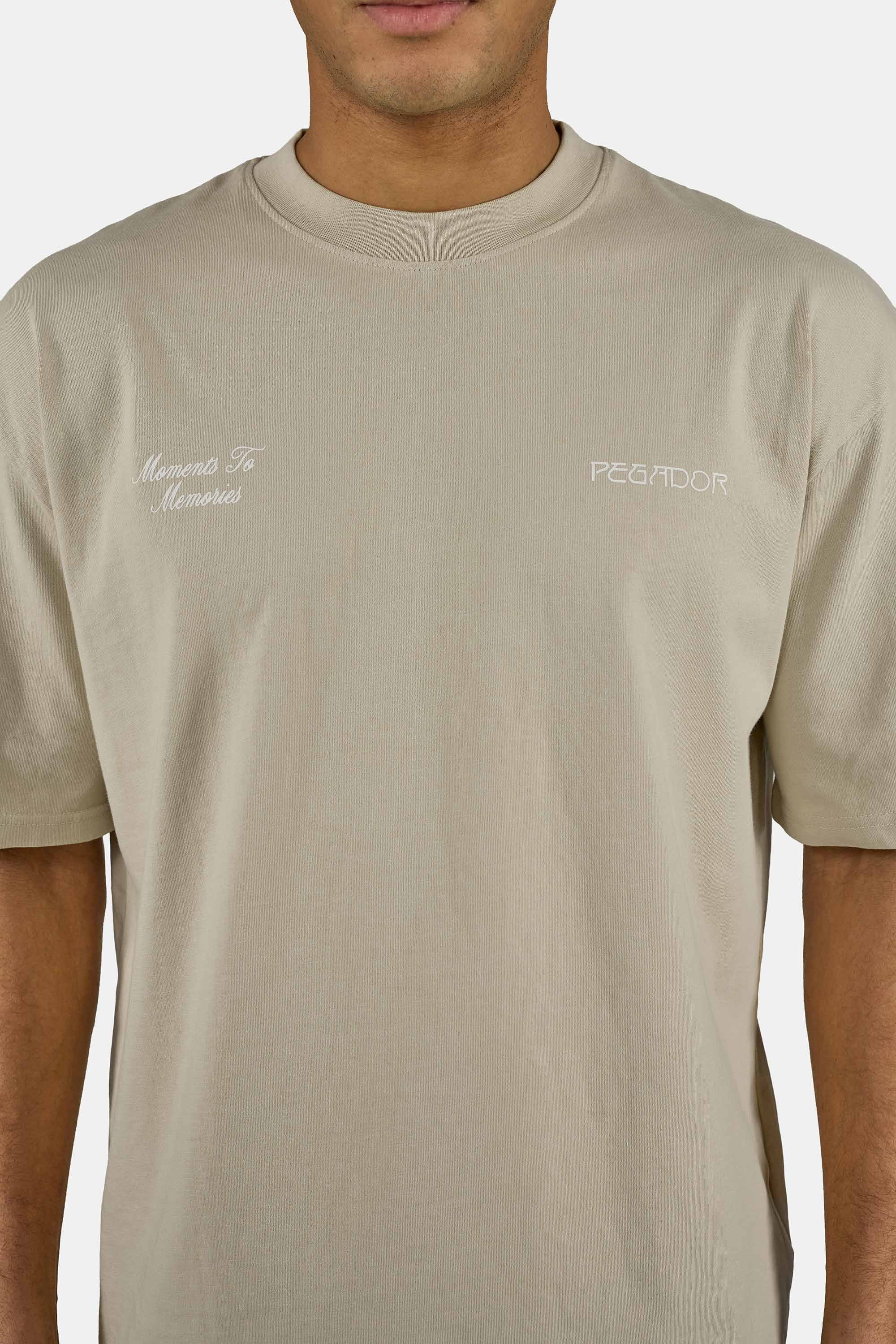 PEGADOR T-Shirt "Zernez Oversized Tee" Baumwolle, oversize günstig online kaufen