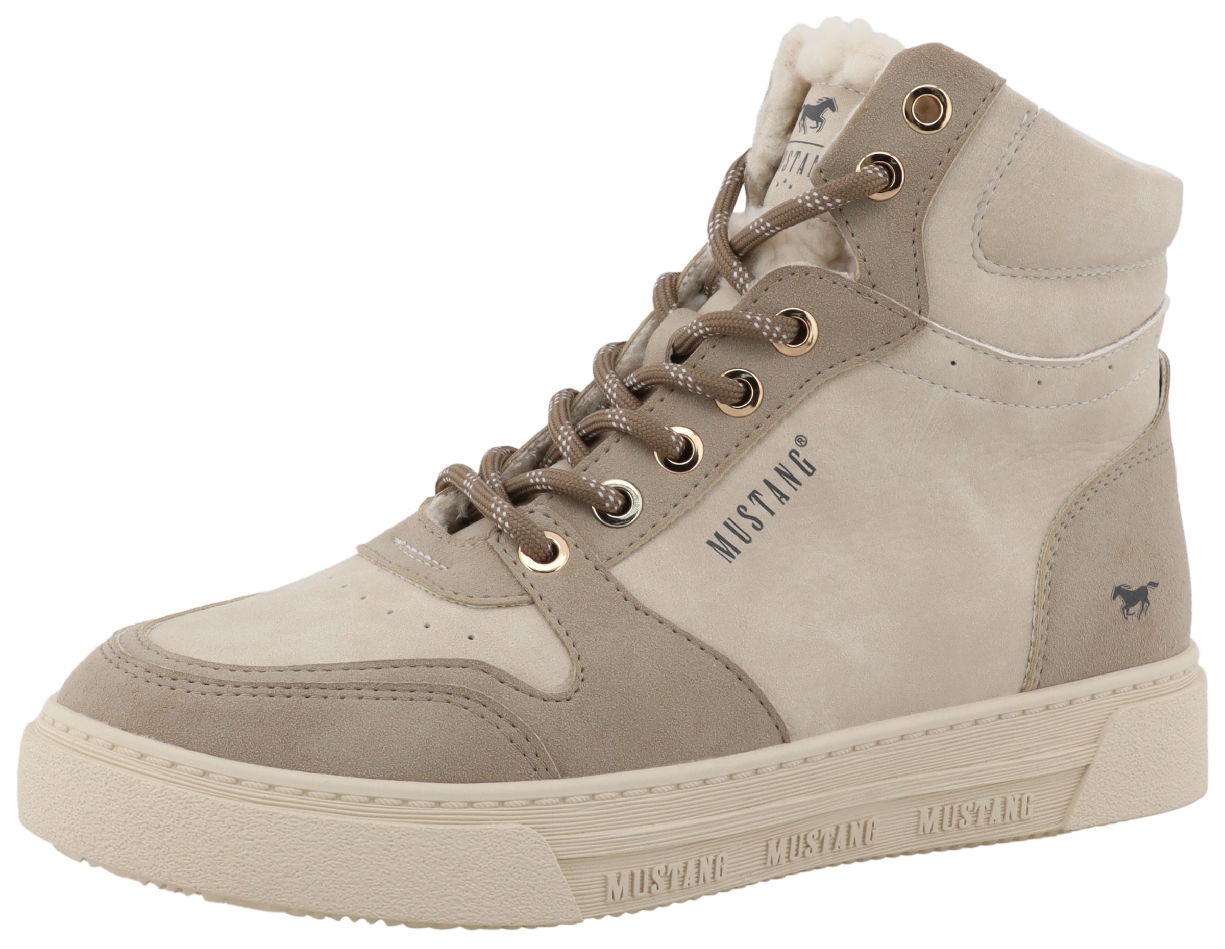 Mustang Shoes Winterboots "Rhonda" High Top Sneaker, Winterboots mit Warmfu günstig online kaufen