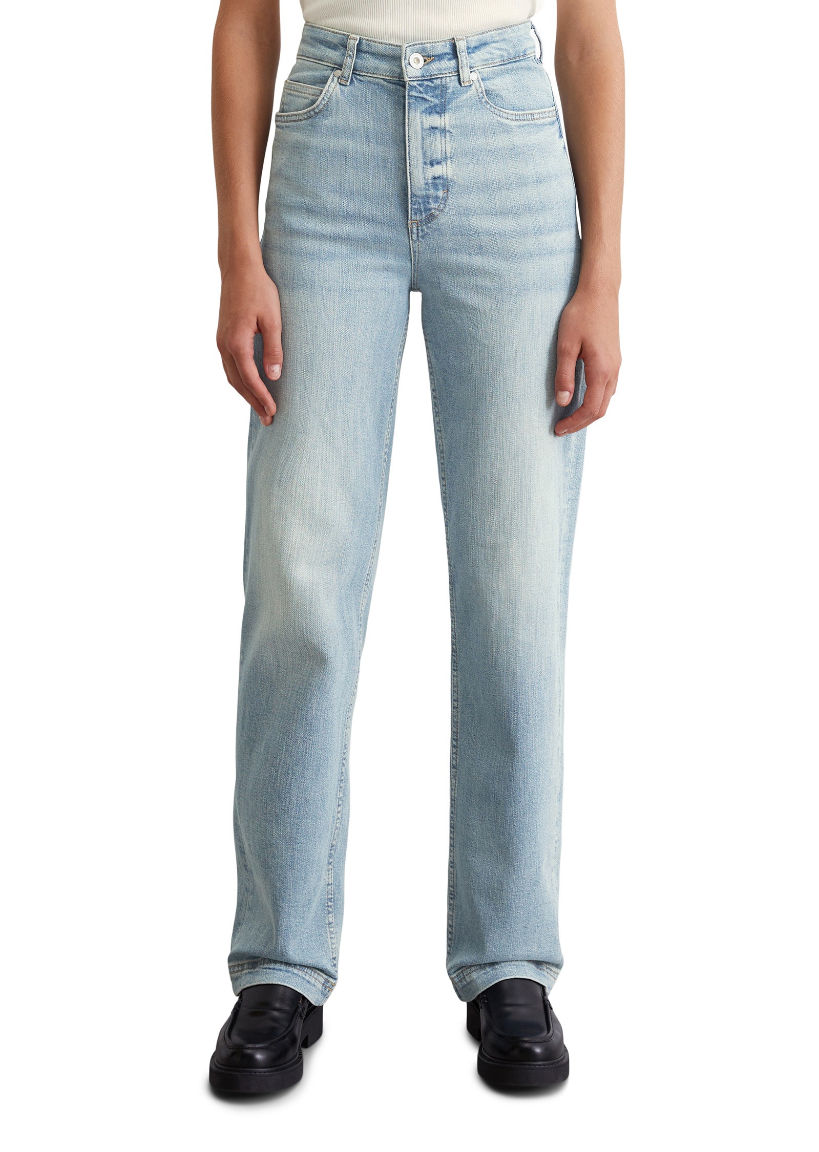 Straight-Jeans »aus Organic-Cotton-Mix«