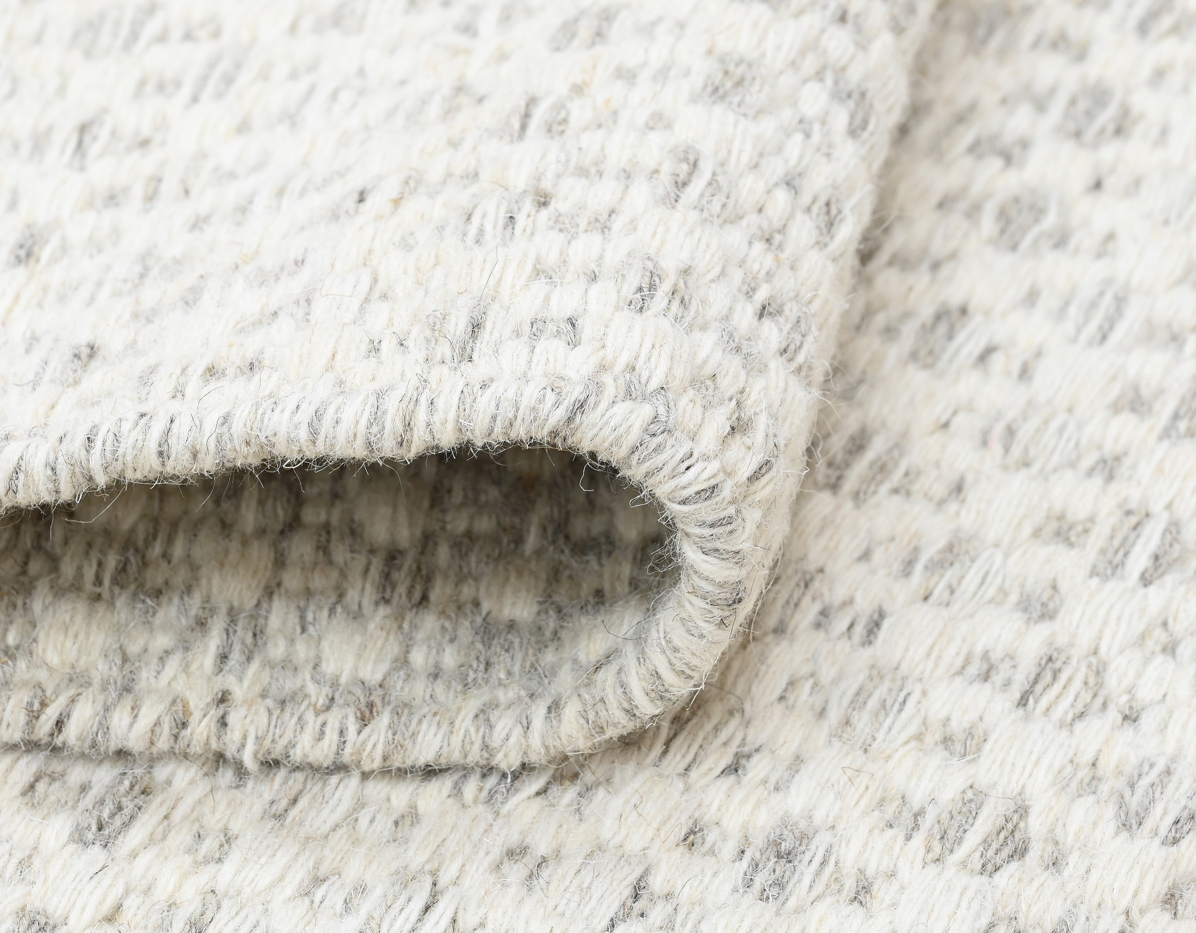 Thumbnail - Myflair Möbel & Accessoires Wollteppich "Wooly Nature" rechteckig 10 mm Höhe Handwebteppich, reine Wolle, Scandi Design,...