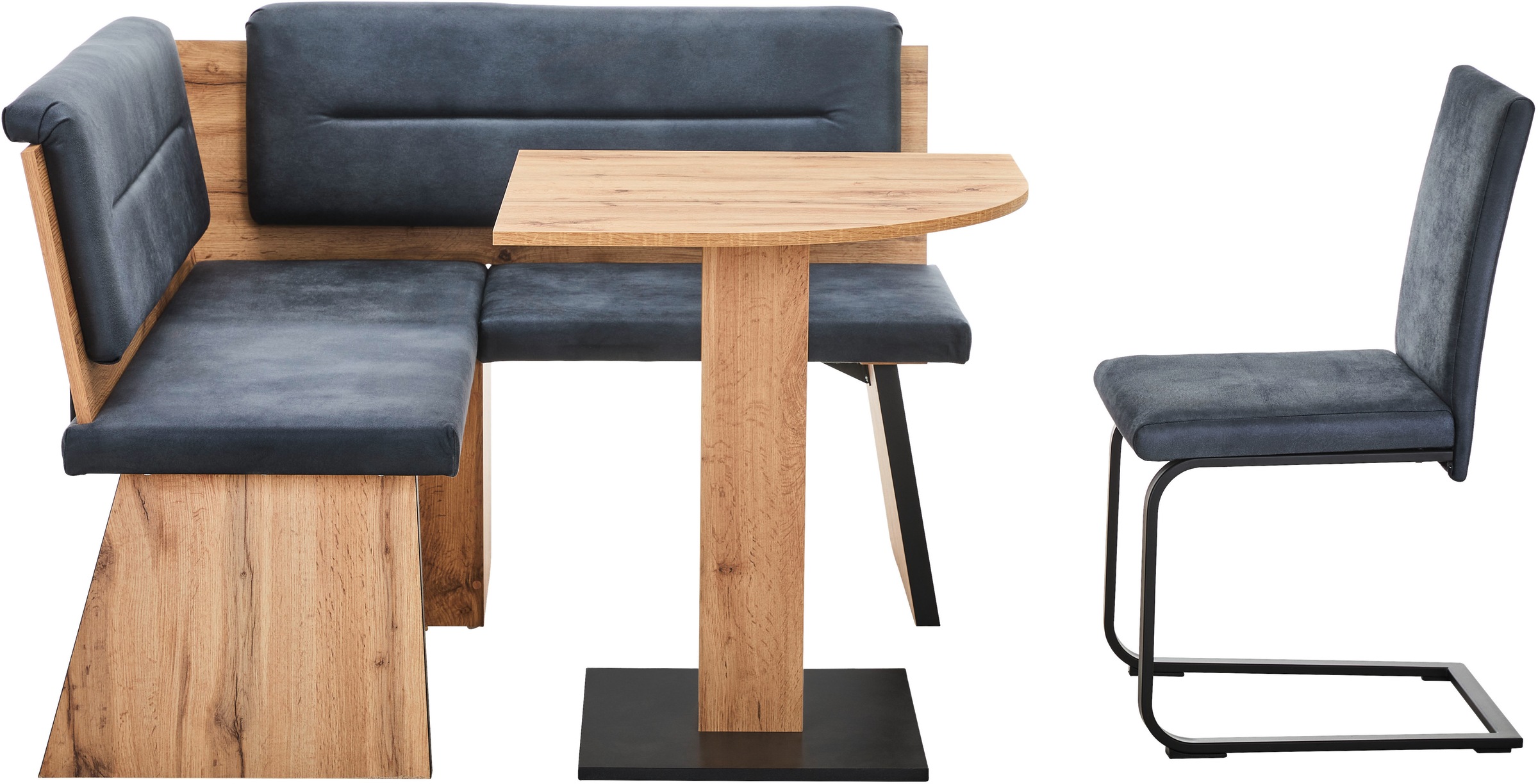 massivline&more Eckbankgruppe "Treviso" 3 tlg. tlg. besteht aus Tisch, Eckb günstig online kaufen