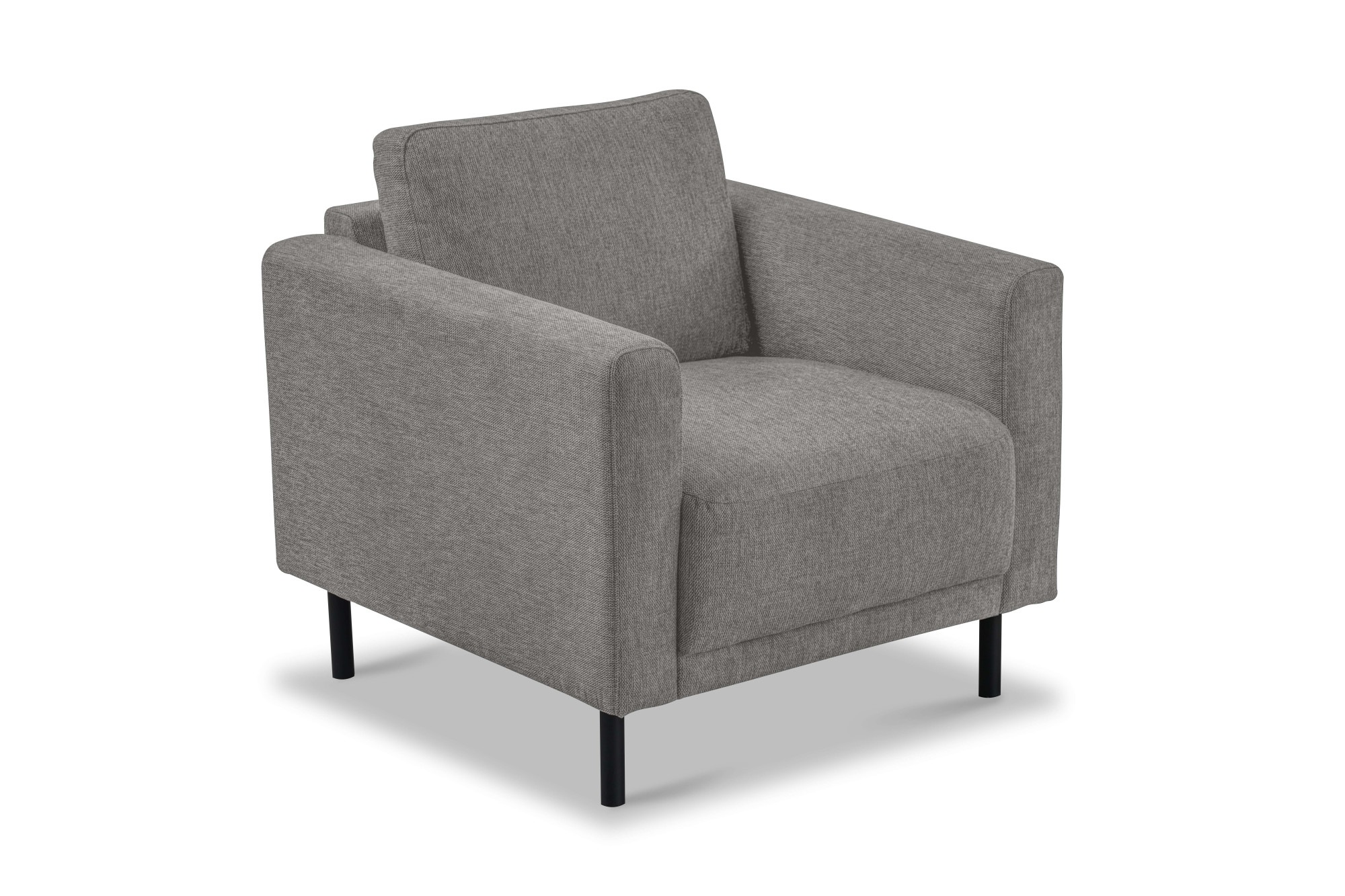 OTTO home Sessel »Sveeva, Breite 78 cm, schwarze Metallfüße« langlebiger Webstoff, viele Farben zur Auswahl