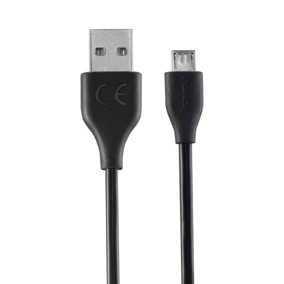 Hama USB-Kabel »Ladekabel für Smartphones und Tablets 1,5 m, USB-A Micro-USB, Schwarz«, Micro-USB-USB Typ A, 150 cm