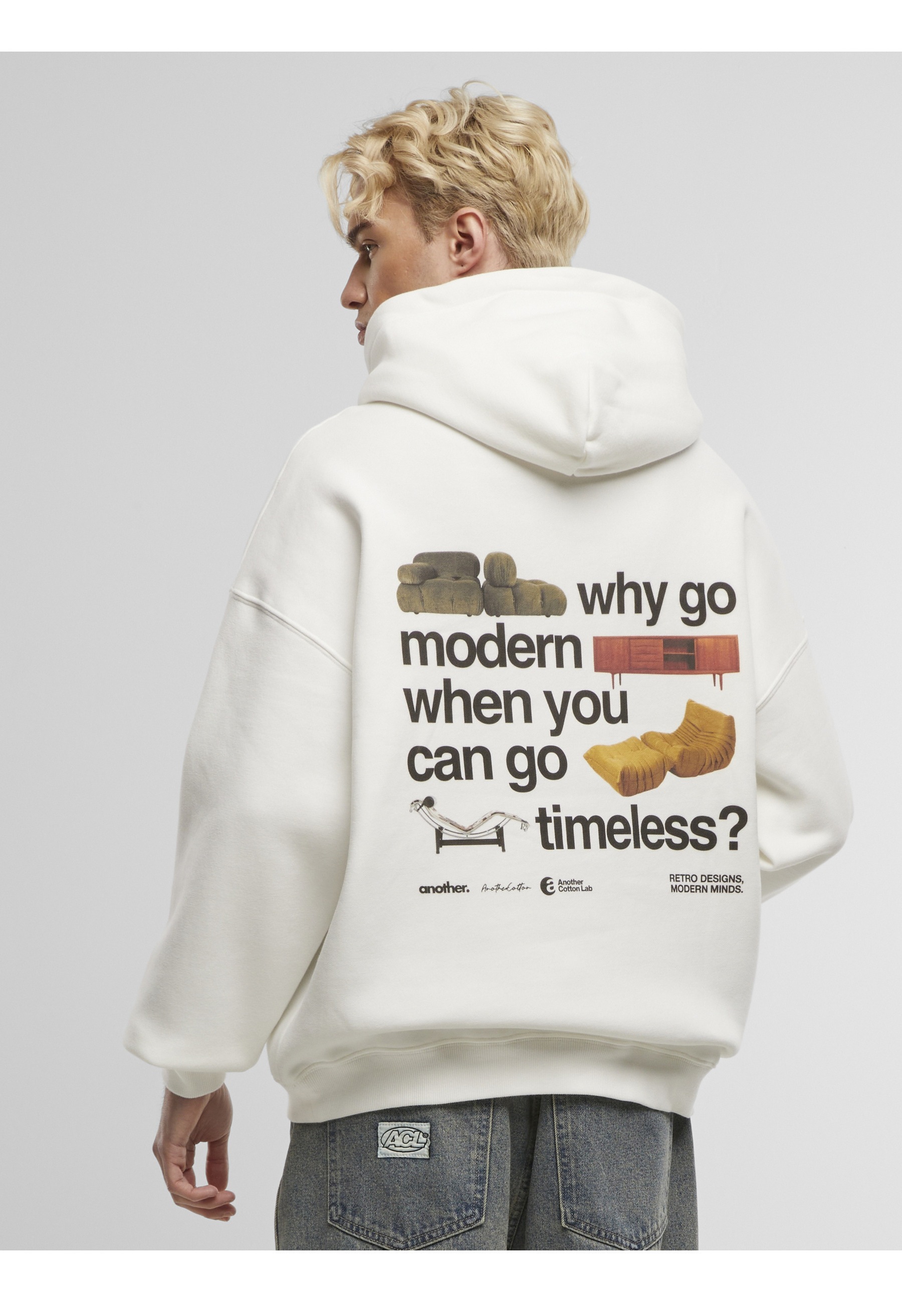 Another Cotton Lab Kapuzensweatshirt »Another Cotton Lab Timeless Oversized Hoodie«, 1
